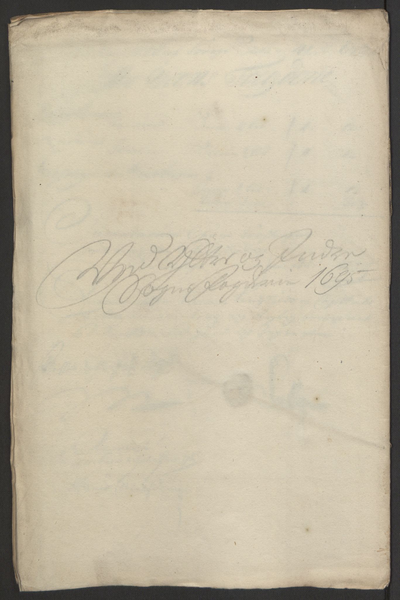 Rentekammeret inntil 1814, Reviderte regnskaper, Fogderegnskap, AV/RA-EA-4092/R52/L3308: Fogderegnskap Sogn, 1695, p. 265