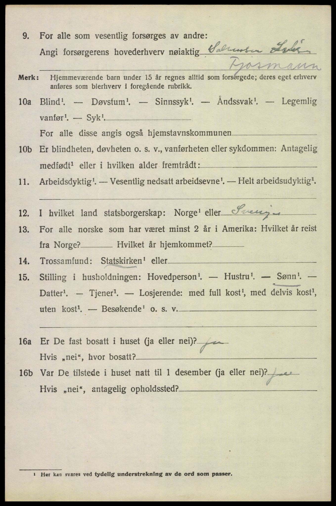 SAH, 1920 census for Eidskog, 1920, p. 6370