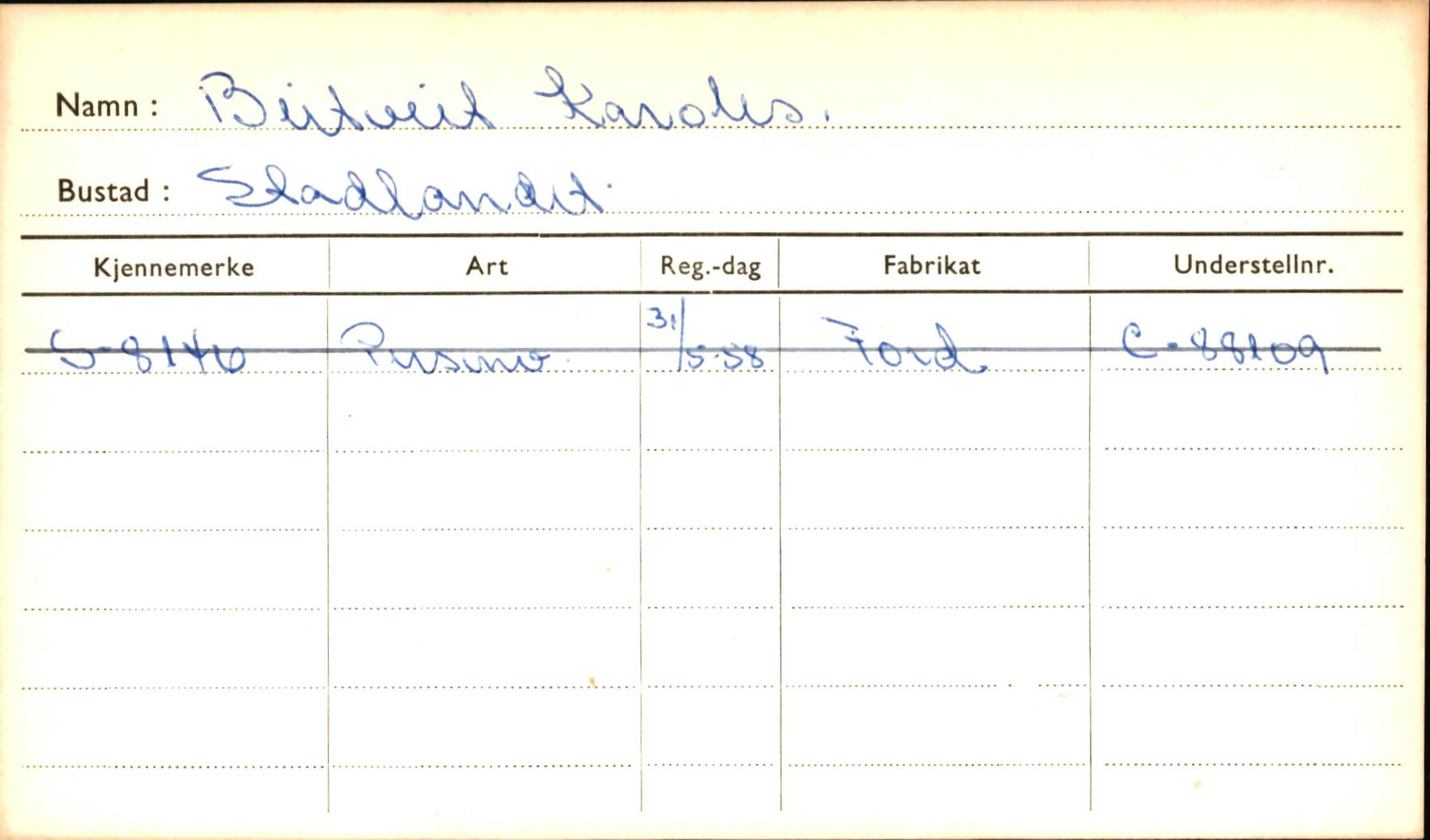 Statens vegvesen, Sogn og Fjordane vegkontor, AV/SAB-A-5301/4/F/L0001C: Eigarregister Fjordane til 1.6.1961, 1930-1961, p. 203