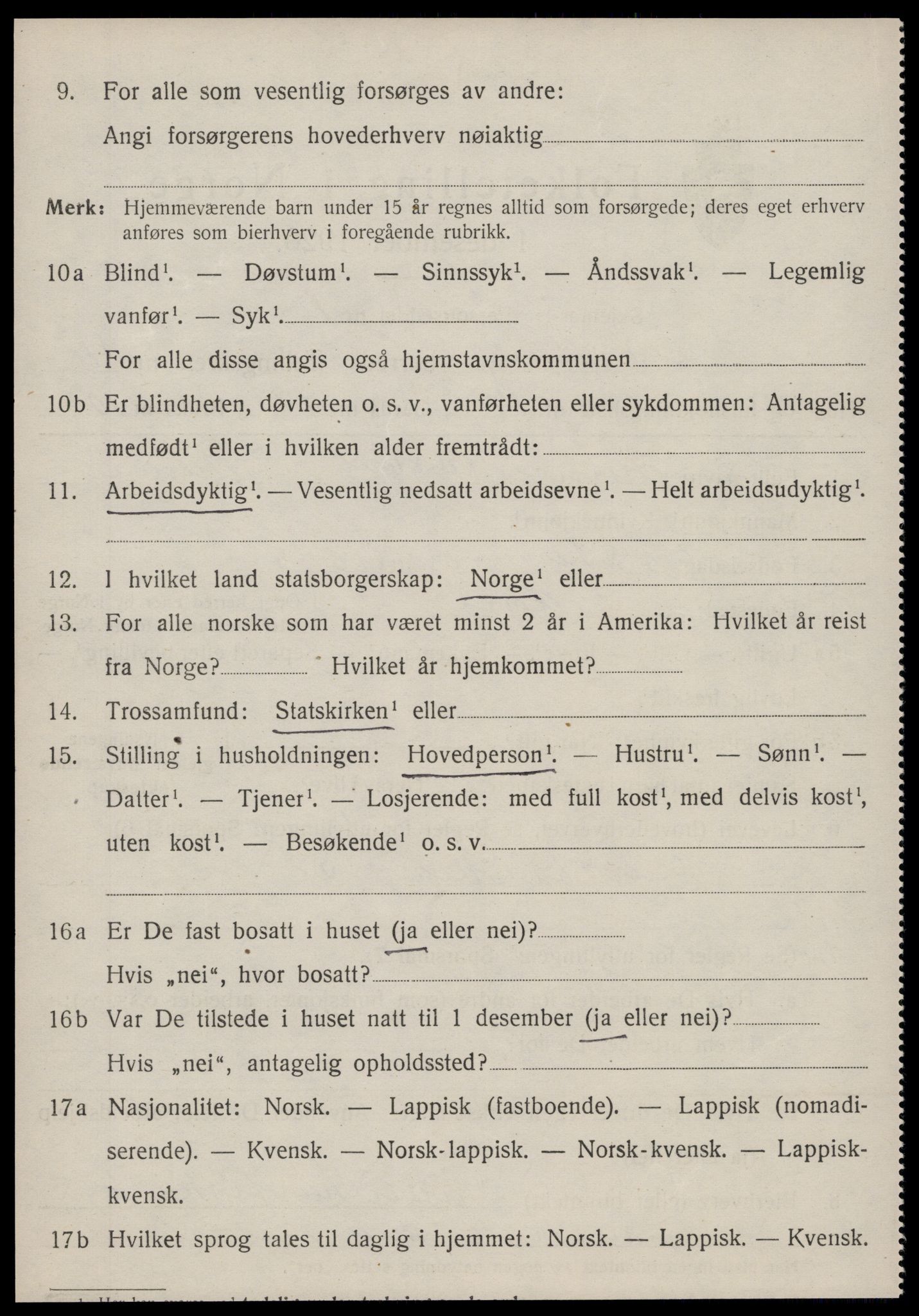 SAT, 1920 census for Fillan, 1920, p. 2005