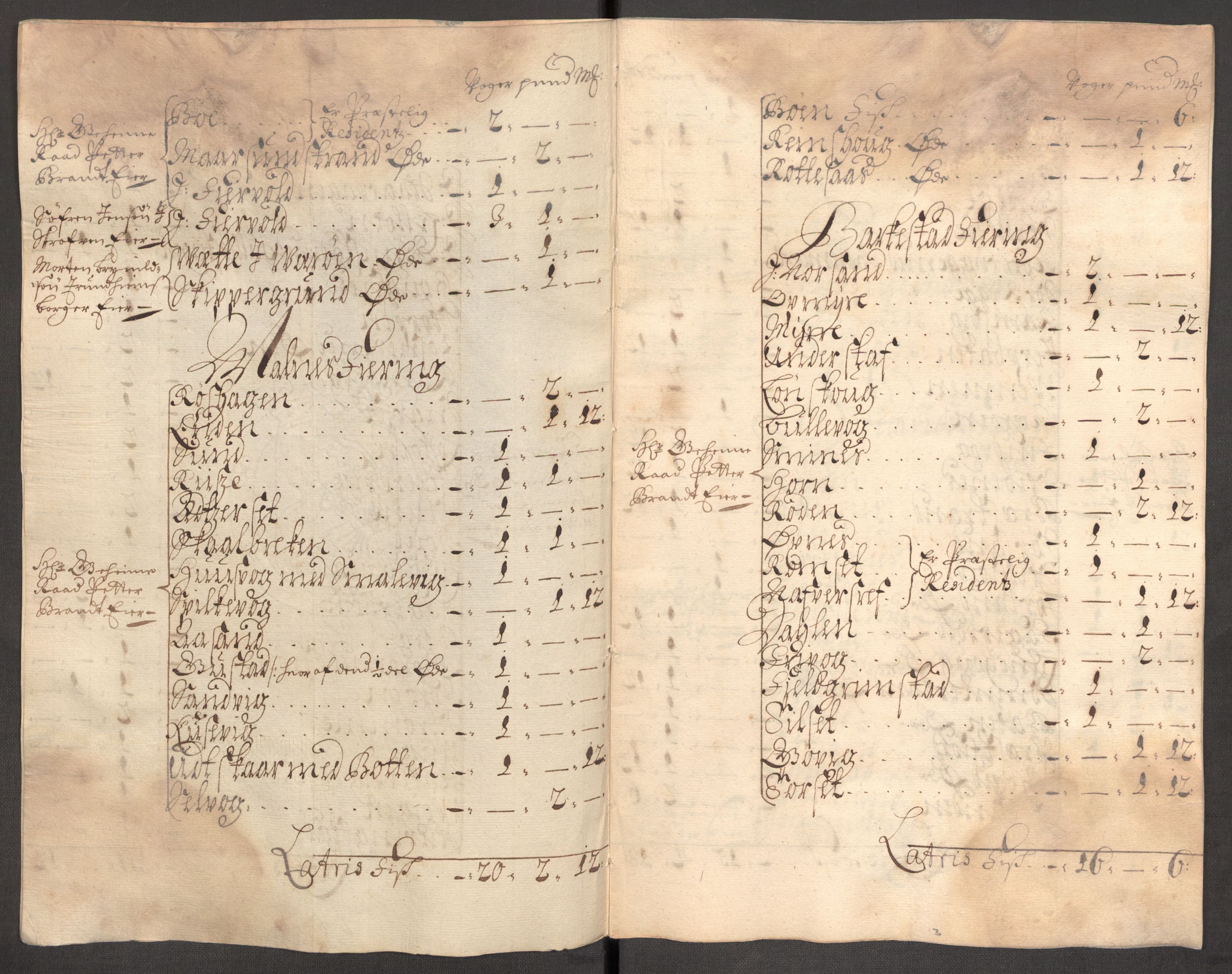 Rentekammeret inntil 1814, Reviderte regnskaper, Fogderegnskap, AV/RA-EA-4092/R67/L4678: Fogderegnskap Vesterålen, Andenes og Lofoten, 1696-1708, p. 50