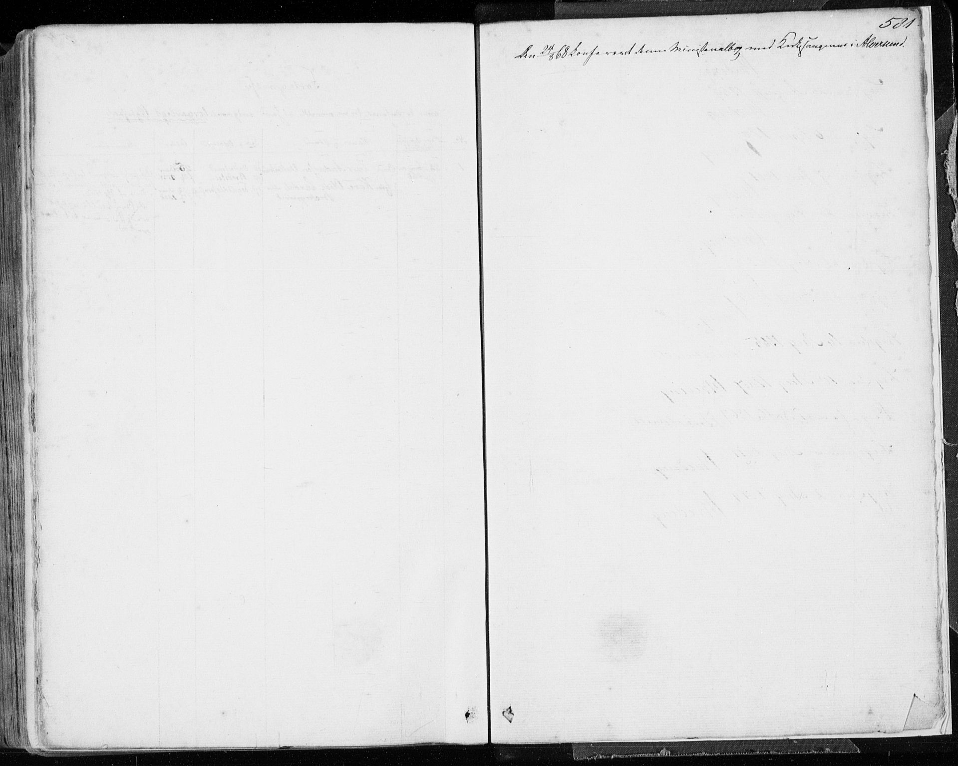 Hamre sokneprestembete, SAB/A-75501/H/Ha/Haa/Haaa/L0014: Parish register (official) no. A 14, 1858-1872, p. 581