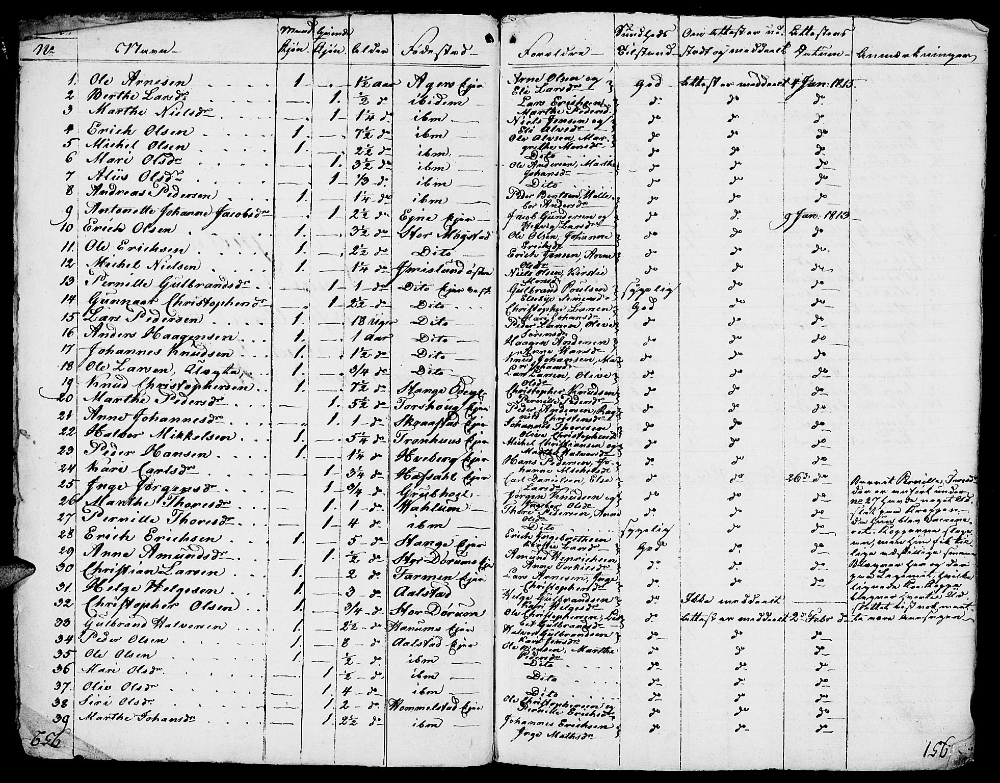 Vang prestekontor, Hedmark, SAH/PREST-008/H/Ha/Haa/L0006: Parish register (official) no. 6 /1, 1809-1827