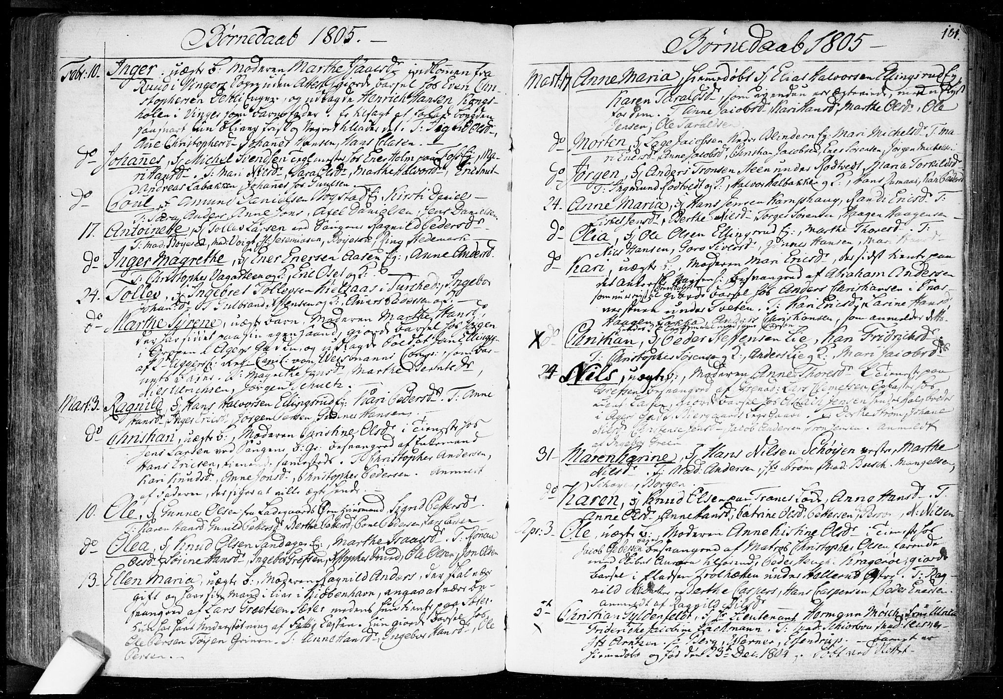 Aker prestekontor kirkebøker, AV/SAO-A-10861/F/L0010: Parish register (official) no. 10, 1786-1809, p. 181