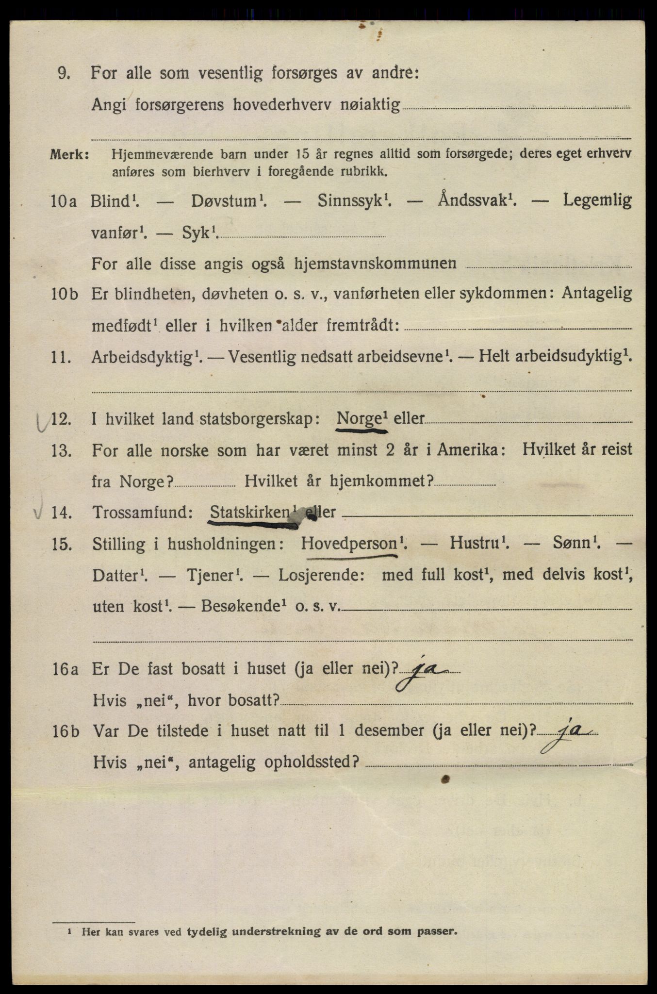 SAO, 1920 census for Kristiania, 1920, p. 487218