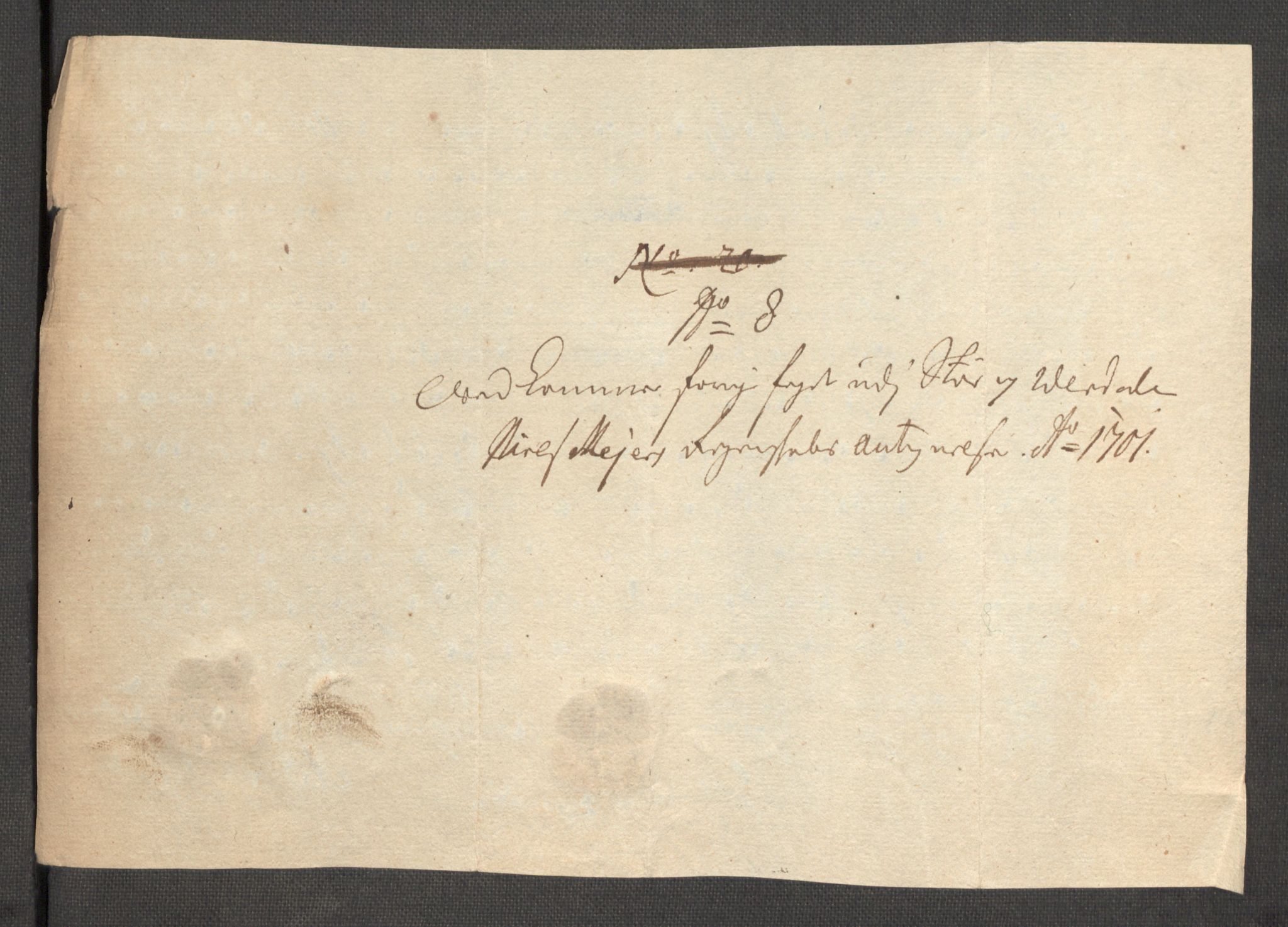 Rentekammeret inntil 1814, Reviderte regnskaper, Fogderegnskap, AV/RA-EA-4092/R62/L4193: Fogderegnskap Stjørdal og Verdal, 1701-1702, p. 231