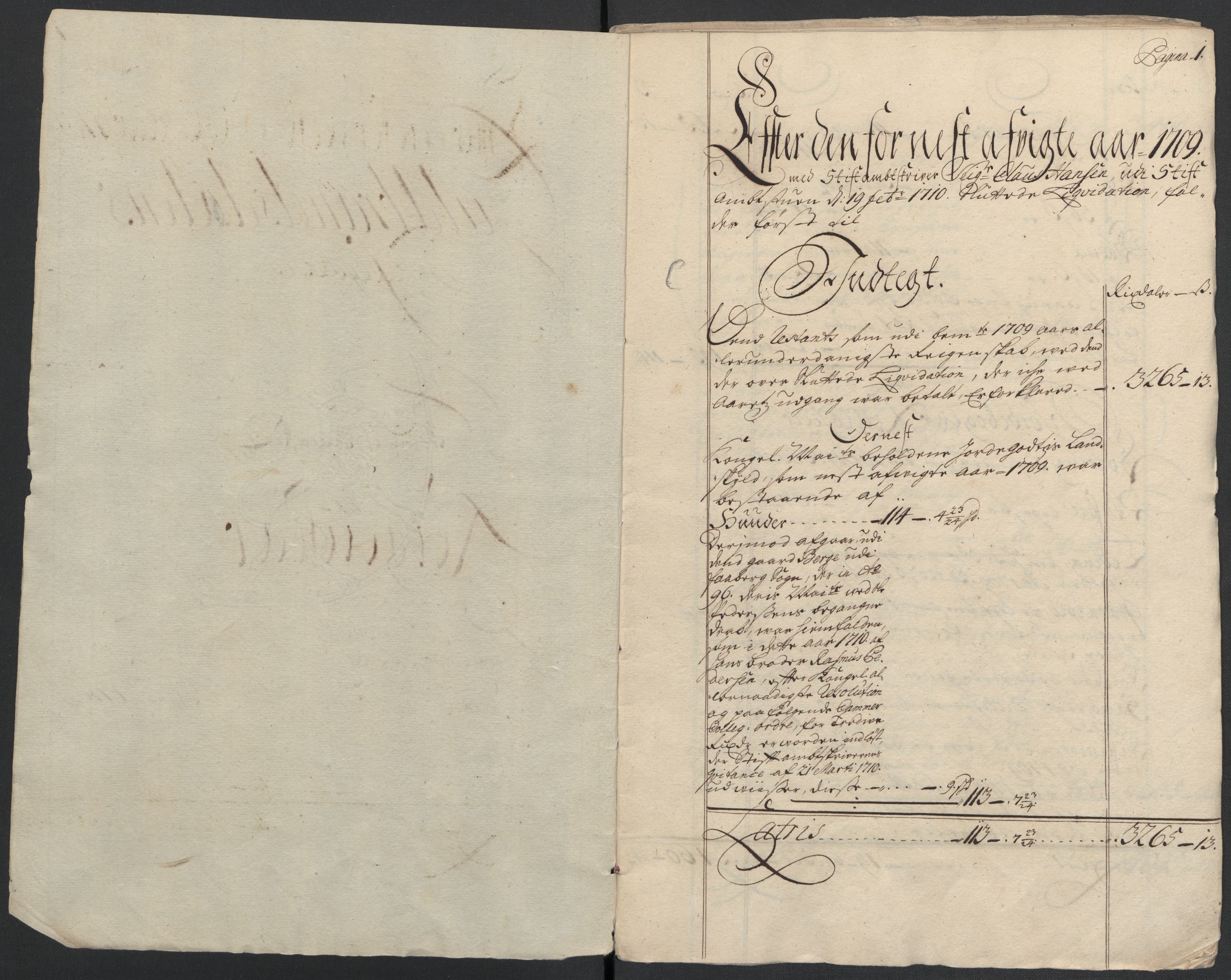 Rentekammeret inntil 1814, Reviderte regnskaper, Fogderegnskap, AV/RA-EA-4092/R17/L1179: Fogderegnskap Gudbrandsdal, 1708-1710, p. 303