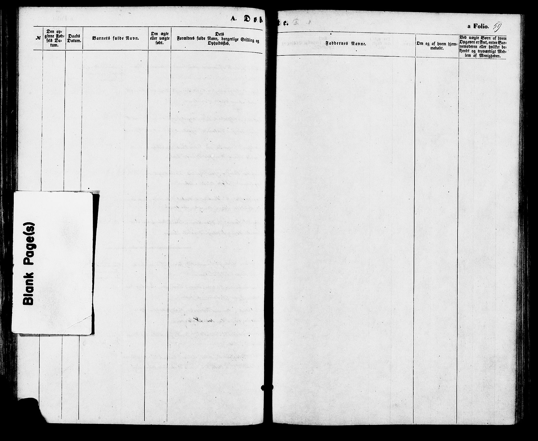Bjelland sokneprestkontor, SAK/1111-0005/F/Fa/Faa/L0003: Parish register (official) no. A 3, 1867-1887, p. 59