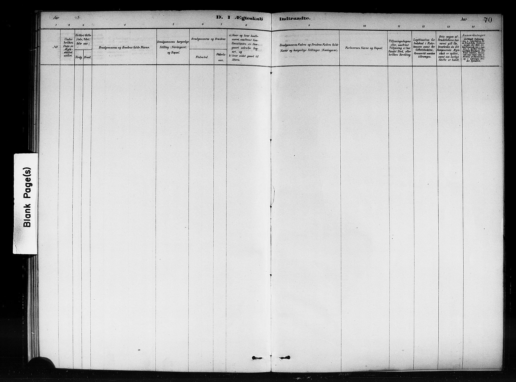 Vik sokneprestembete, AV/SAB-A-81501/H/Haa/Haac/L0001: Parish register (official) no. C 1, 1878-1890, p. 70