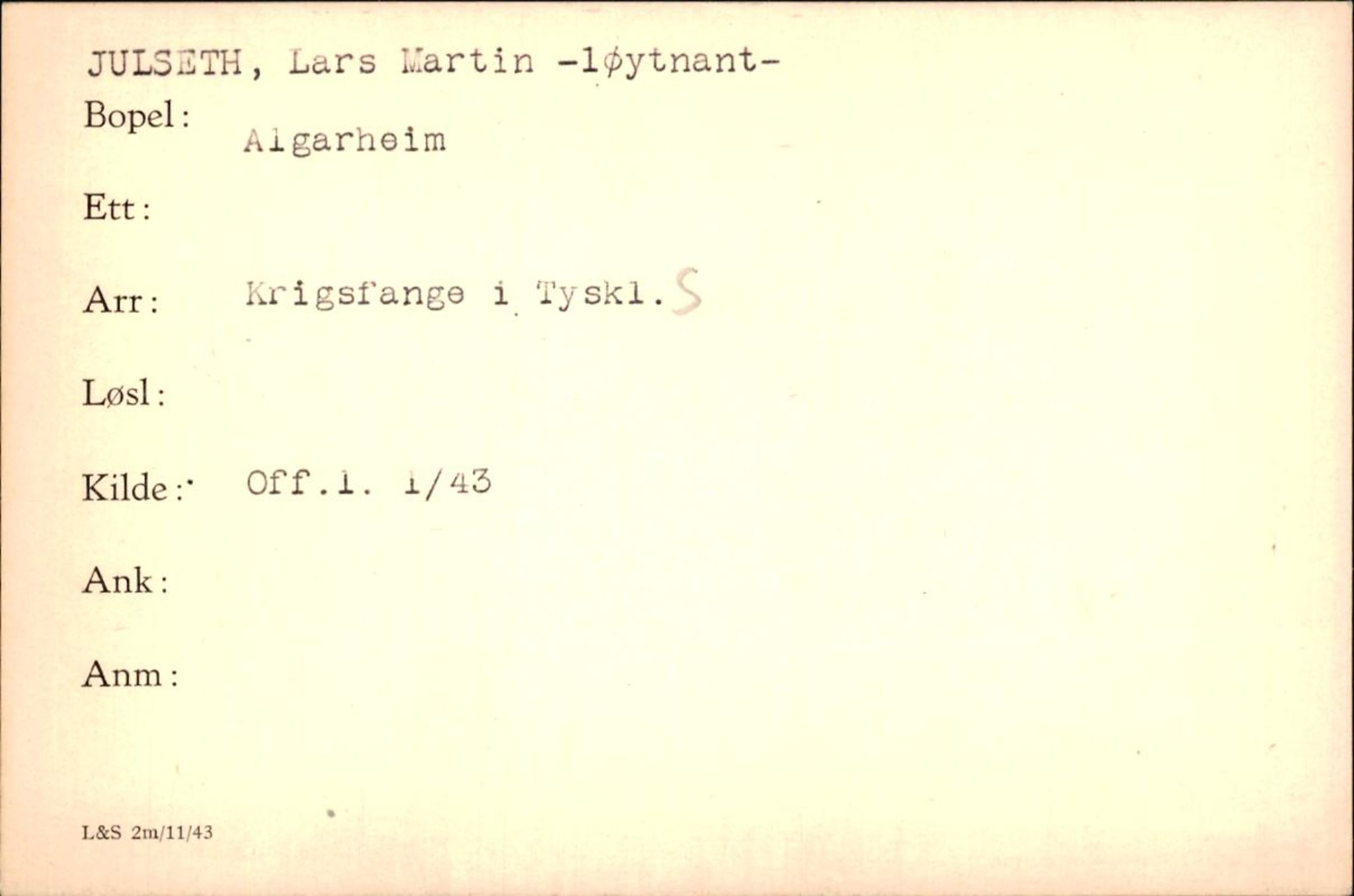 Forsvaret, Forsvarets krigshistoriske avdeling, AV/RA-RAFA-2017/Y/Yf/L0200: II-C-11-2102  -  Norske krigsfanger i Tyskland, 1940-1945, p. 540