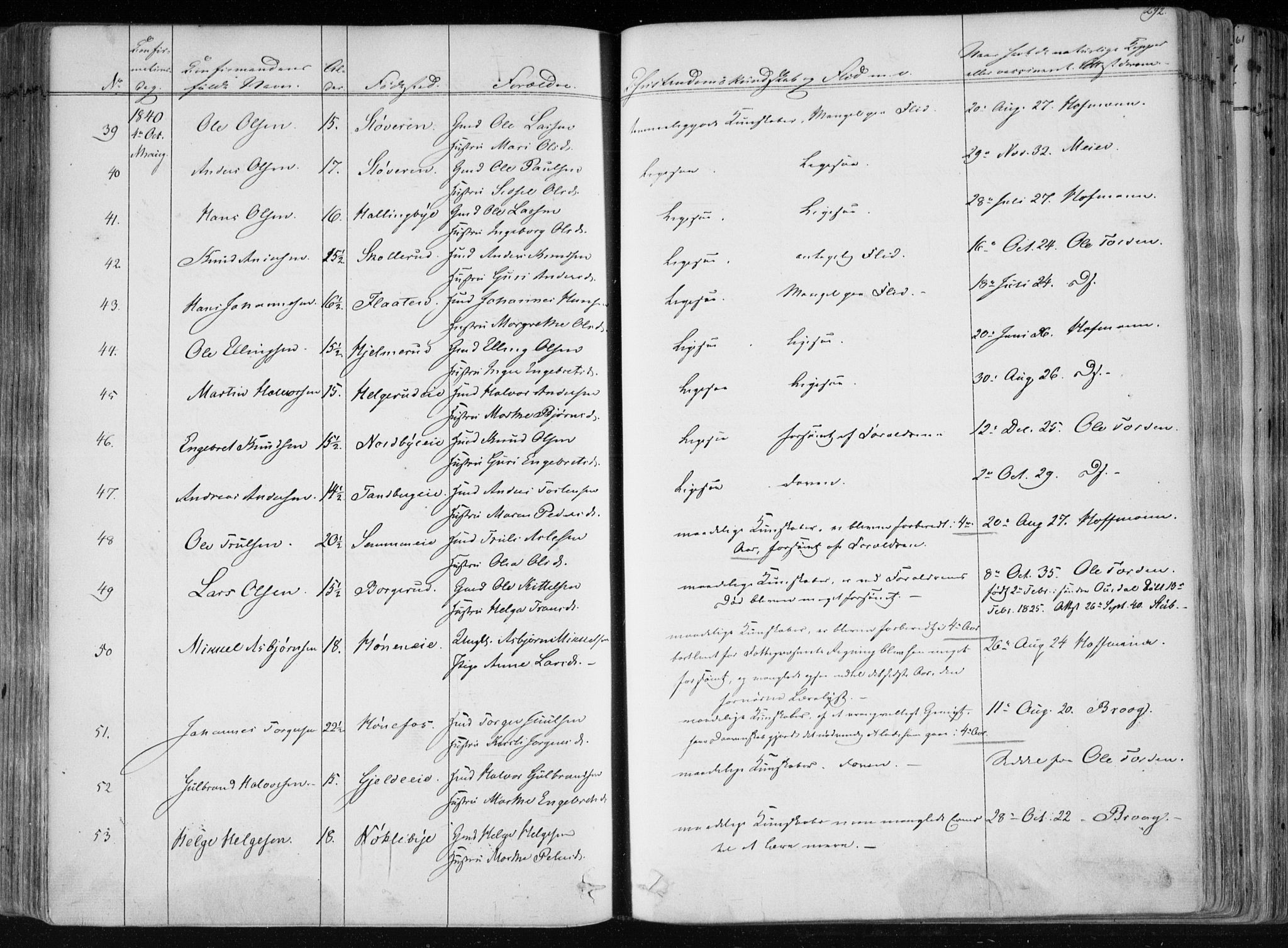 Norderhov kirkebøker, AV/SAKO-A-237/F/Fa/L0010: Parish register (official) no. 10, 1837-1847, p. 292