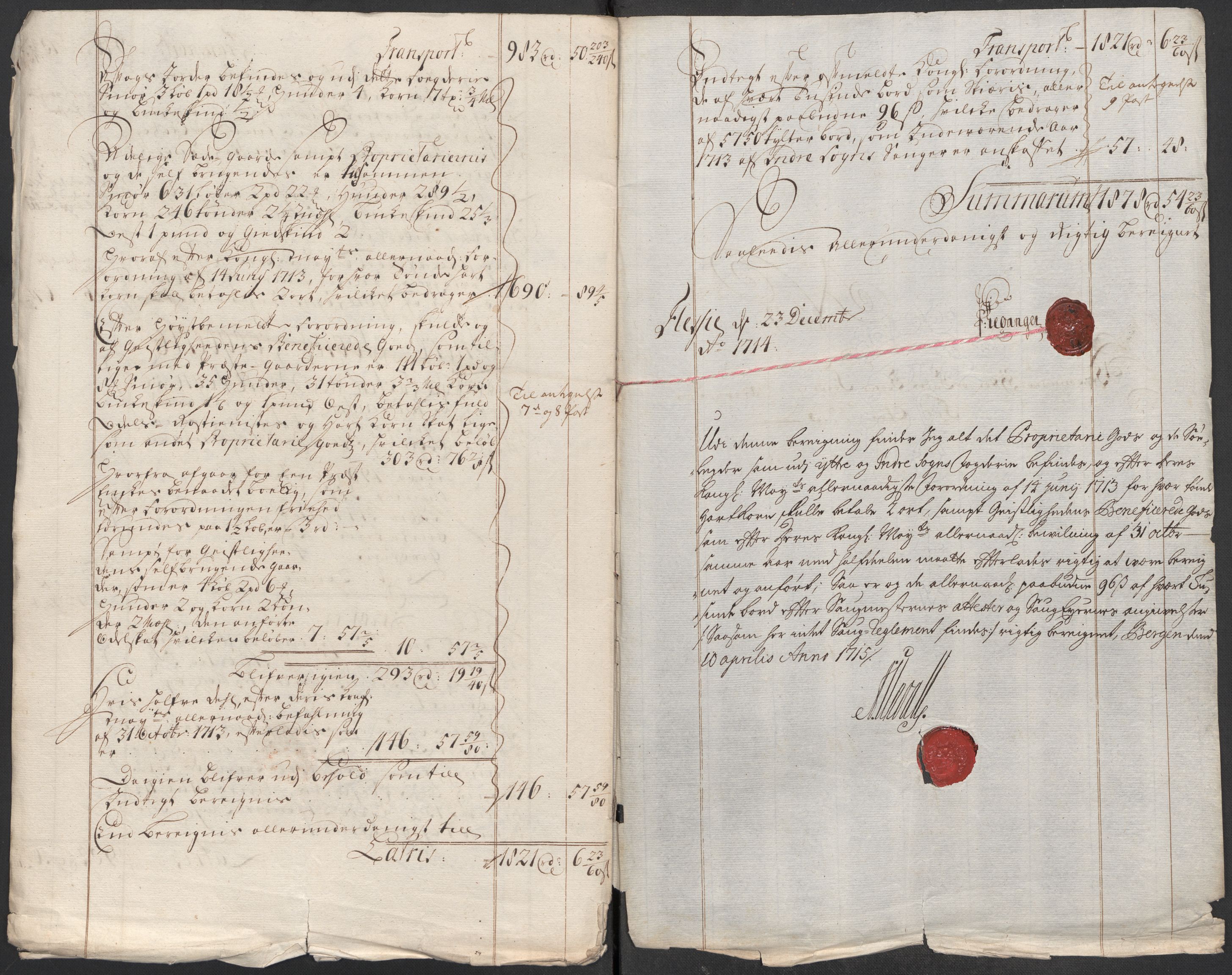 Rentekammeret inntil 1814, Reviderte regnskaper, Fogderegnskap, RA/EA-4092/R52/L3319: Fogderegnskap Sogn, 1713-1714, p. 225