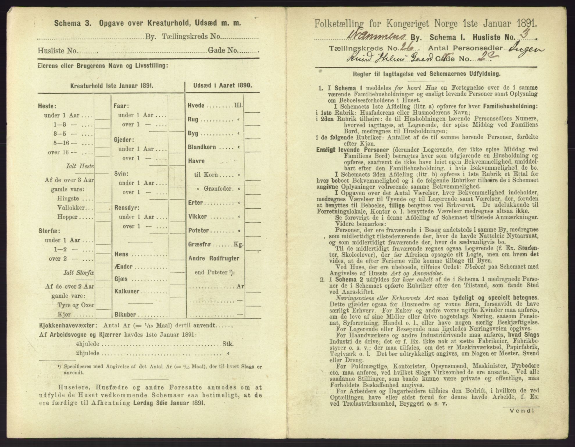 RA, 1891 census for 0602 Drammen, 1891, p. 2175
