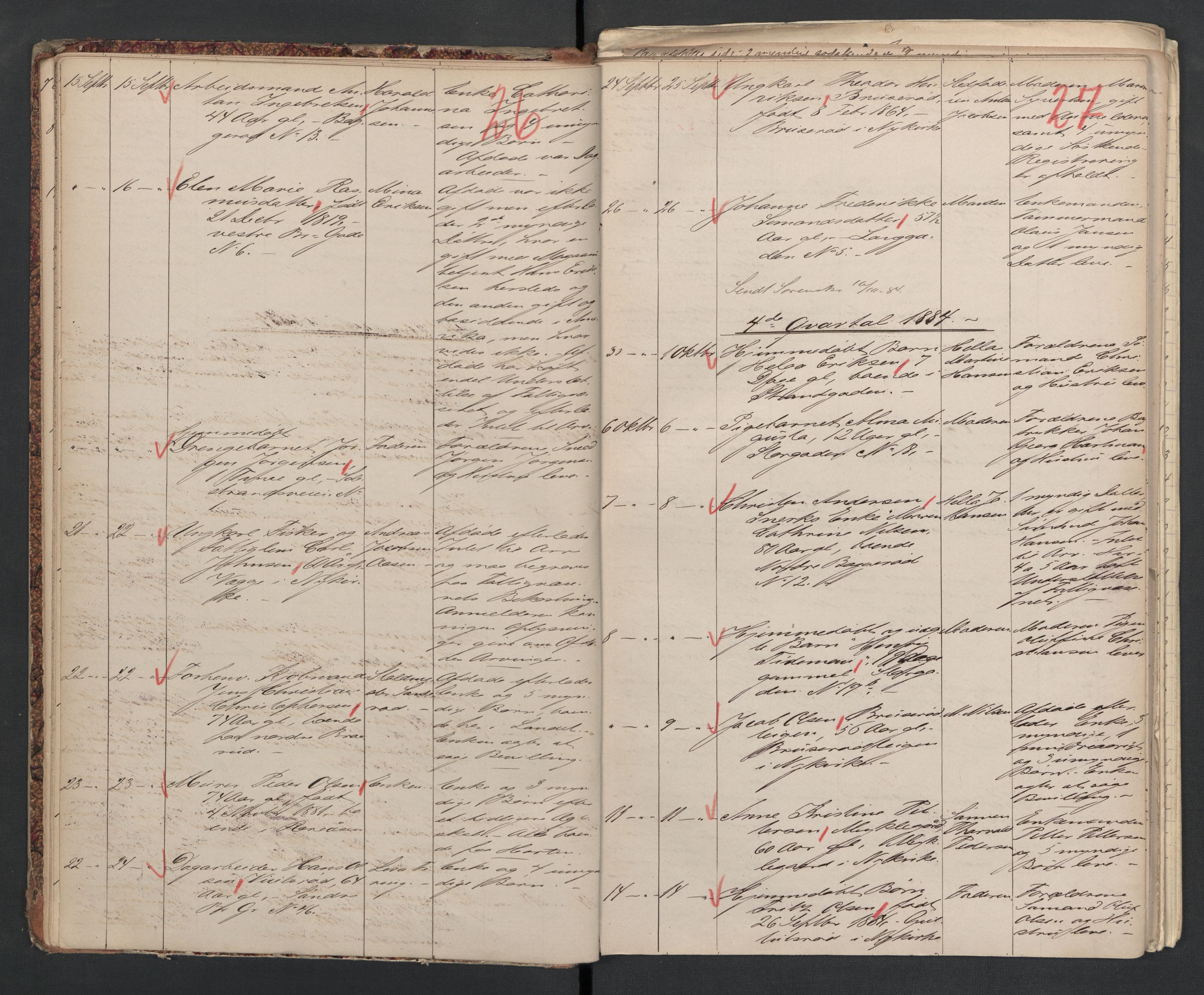 Borre lensmannskontor, SAKO/A-533/H/Ha/L0002: Dødsfallsprotokoll, 1883-1894, p. 26-27