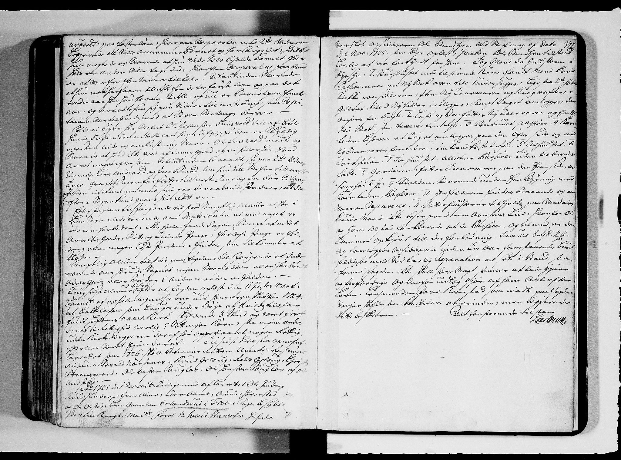 Sorenskriverier i Gudbrandsdalen, SAH/TING-036/G/Gb/Gbc/L0008/0002: Tingbok - Nord- og Sør-Gudbrandsdal / 8B, 1722-1725, p. 371b-372a