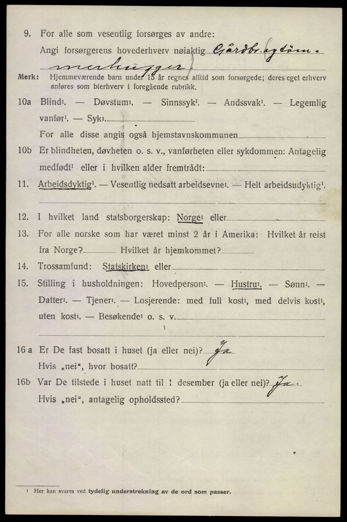 SAKO, 1920 census for Ramnes, 1920, p. 6367