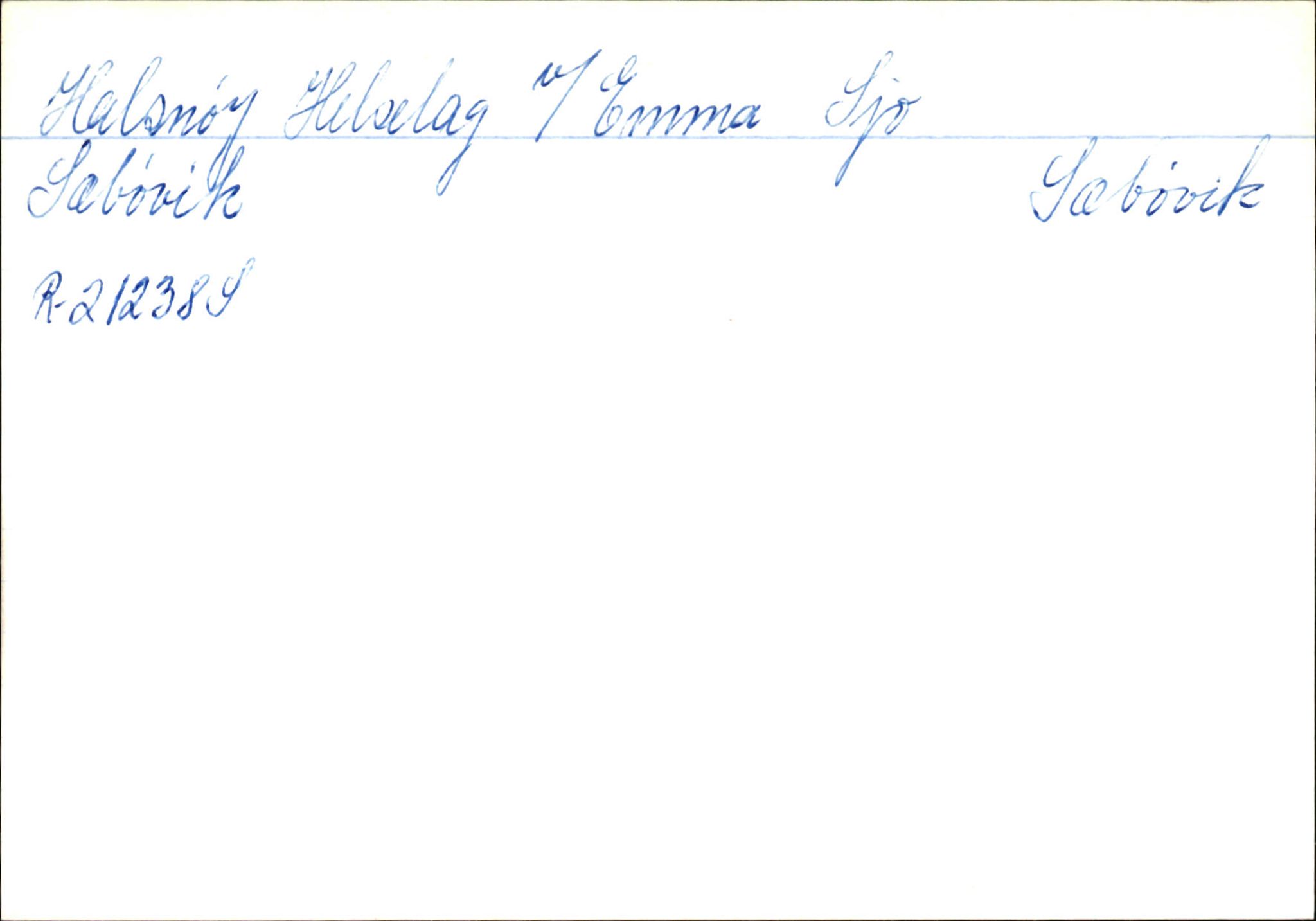 Statens vegvesen, Hordaland vegkontor, AV/SAB-A-5201/2/Ha/L0018: R-eierkort H, 1920-1971, p. 289