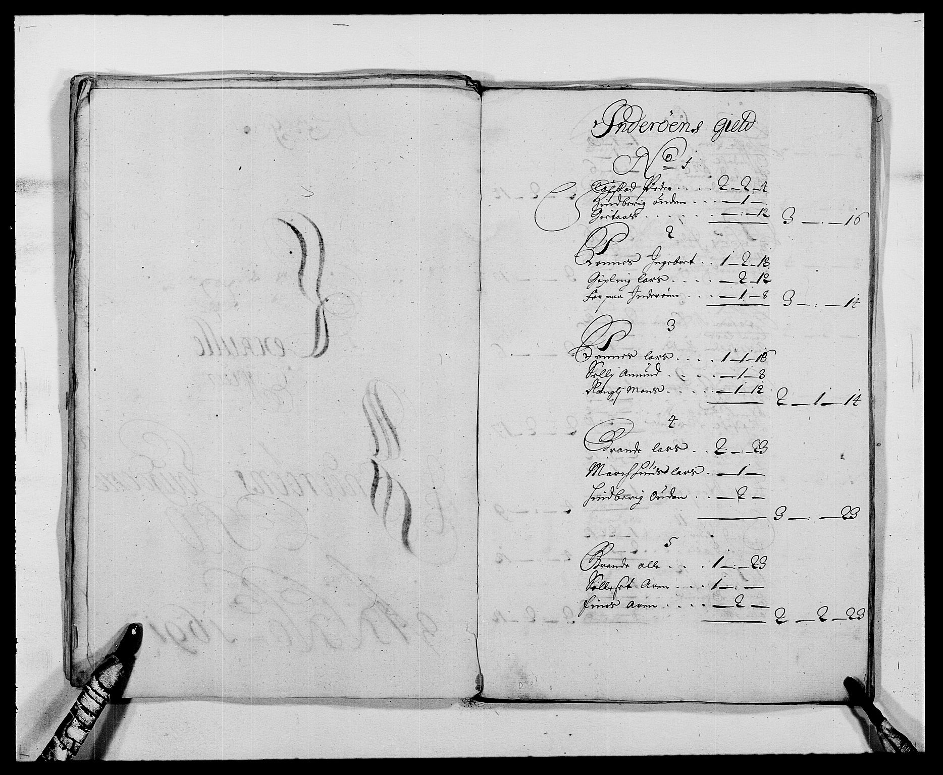 Rentekammeret inntil 1814, Reviderte regnskaper, Fogderegnskap, RA/EA-4092/R63/L4307: Fogderegnskap Inderøy, 1690-1691, p. 313
