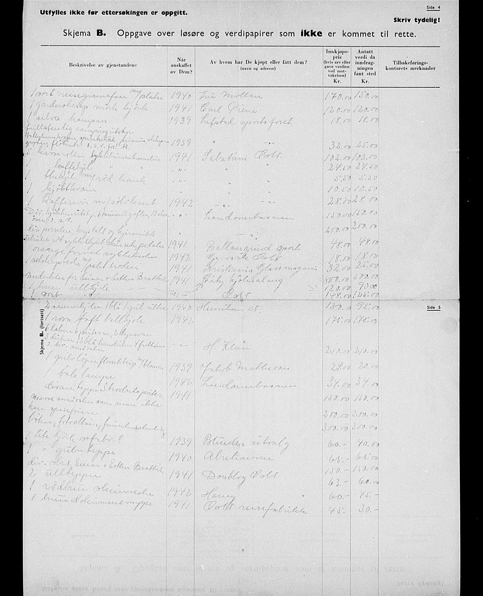 Justisdepartementet, Tilbakeføringskontoret for inndratte formuer, AV/RA-S-1564/H/Hc/Hca/L0893: --, 1945-1947, p. 36