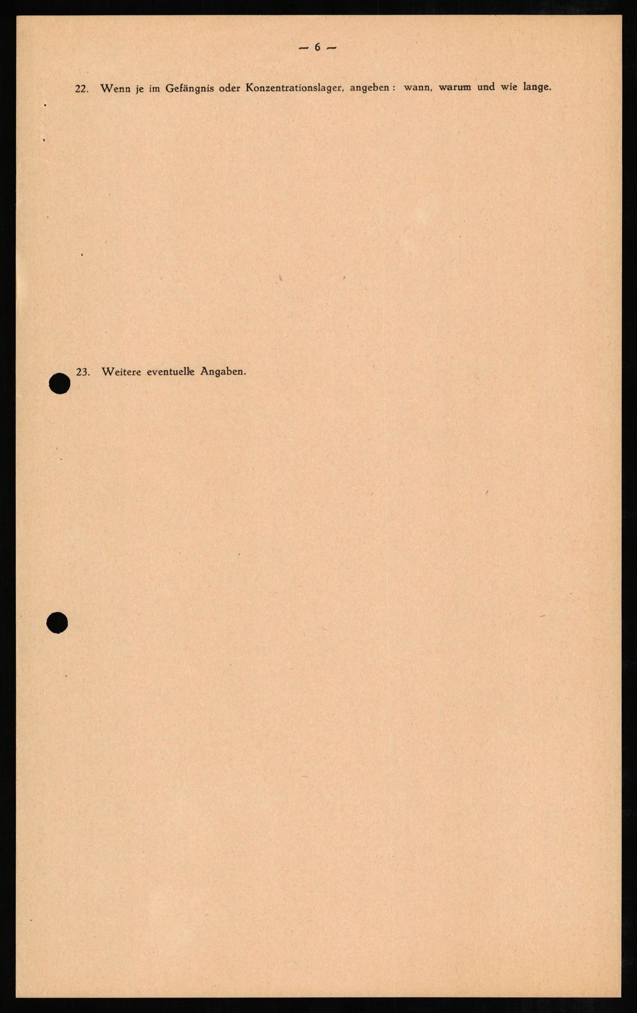 Forsvaret, Forsvarets overkommando II, AV/RA-RAFA-3915/D/Db/L0006: CI Questionaires. Tyske okkupasjonsstyrker i Norge. Tyskere., 1945-1946, p. 269