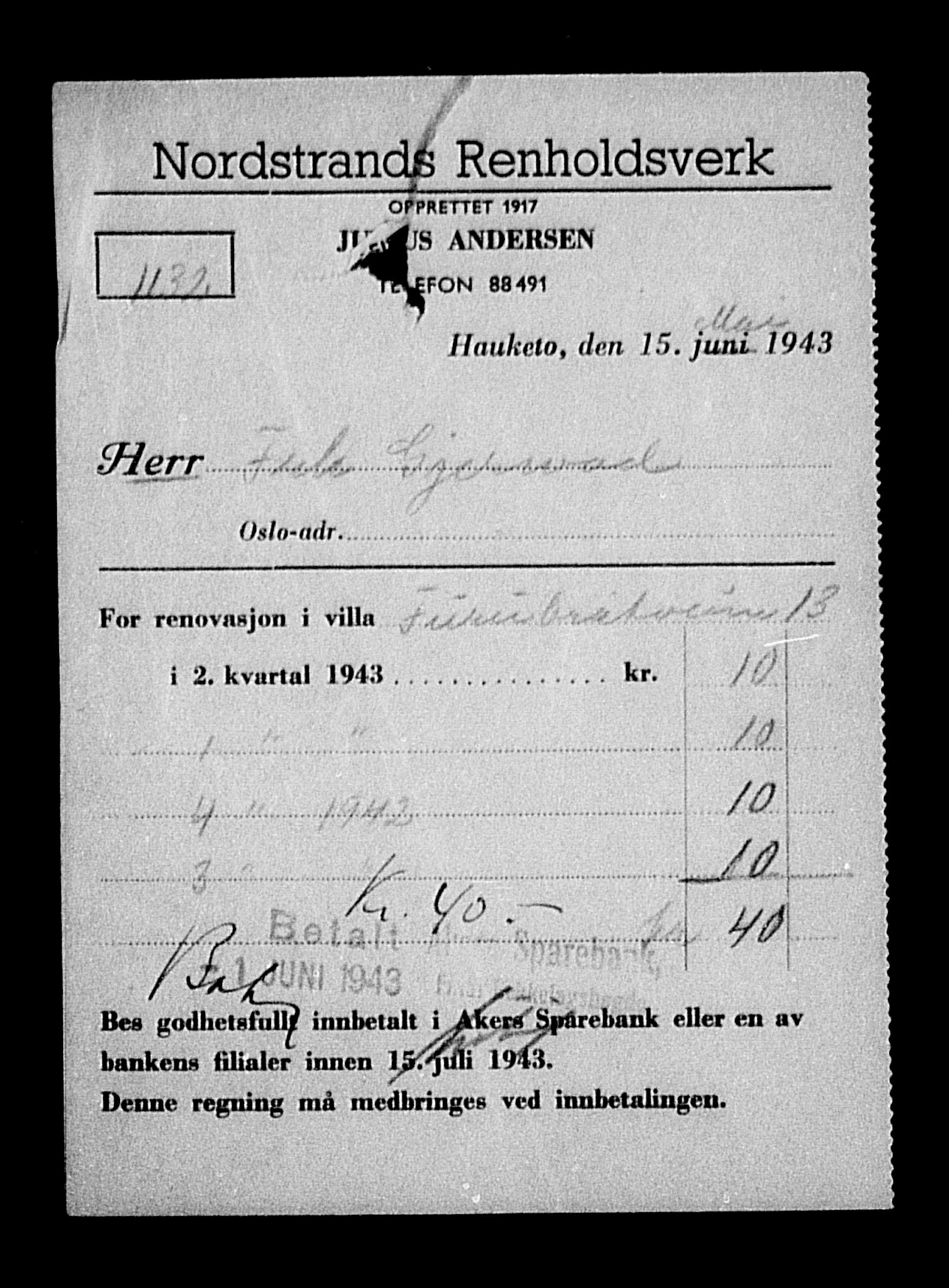 Justisdepartementet, Tilbakeføringskontoret for inndratte formuer, AV/RA-S-1564/H/Hc/Hcc/L0976: --, 1945-1947, p. 555