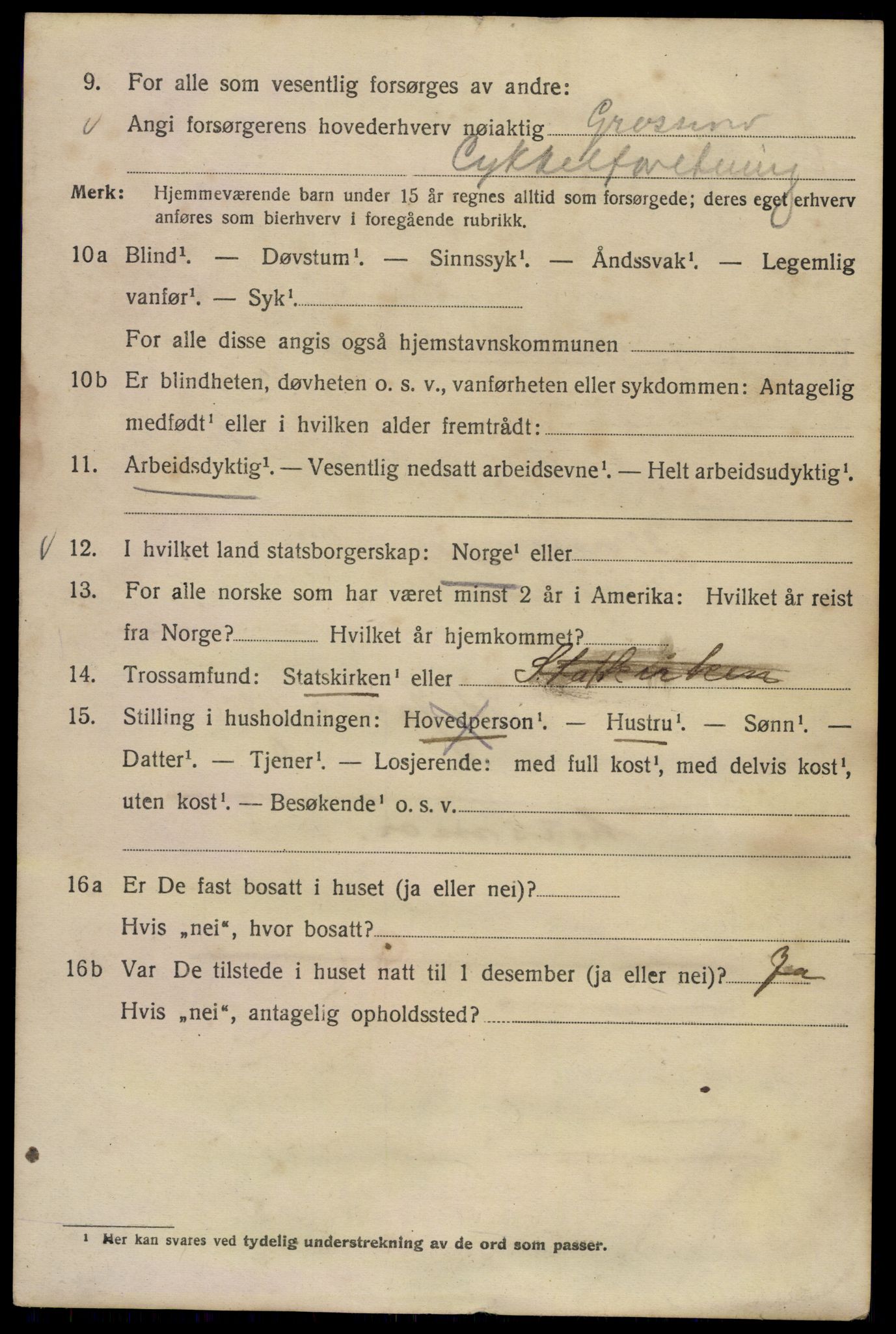 SAO, 1920 census for Kristiania, 1920, p. 505486