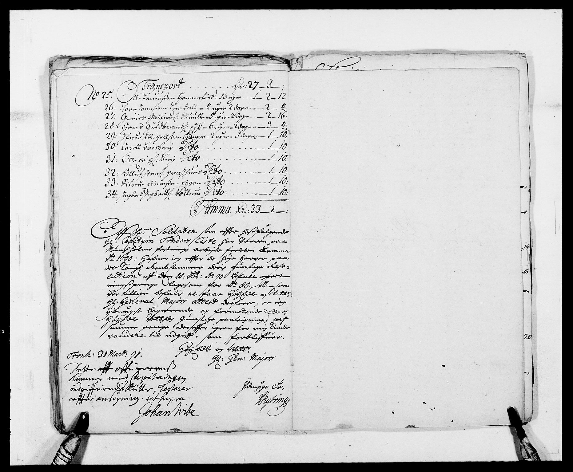 Rentekammeret inntil 1814, Reviderte regnskaper, Fogderegnskap, RA/EA-4092/R61/L4102: Fogderegnskap Strinda og Selbu, 1689-1690, p. 299