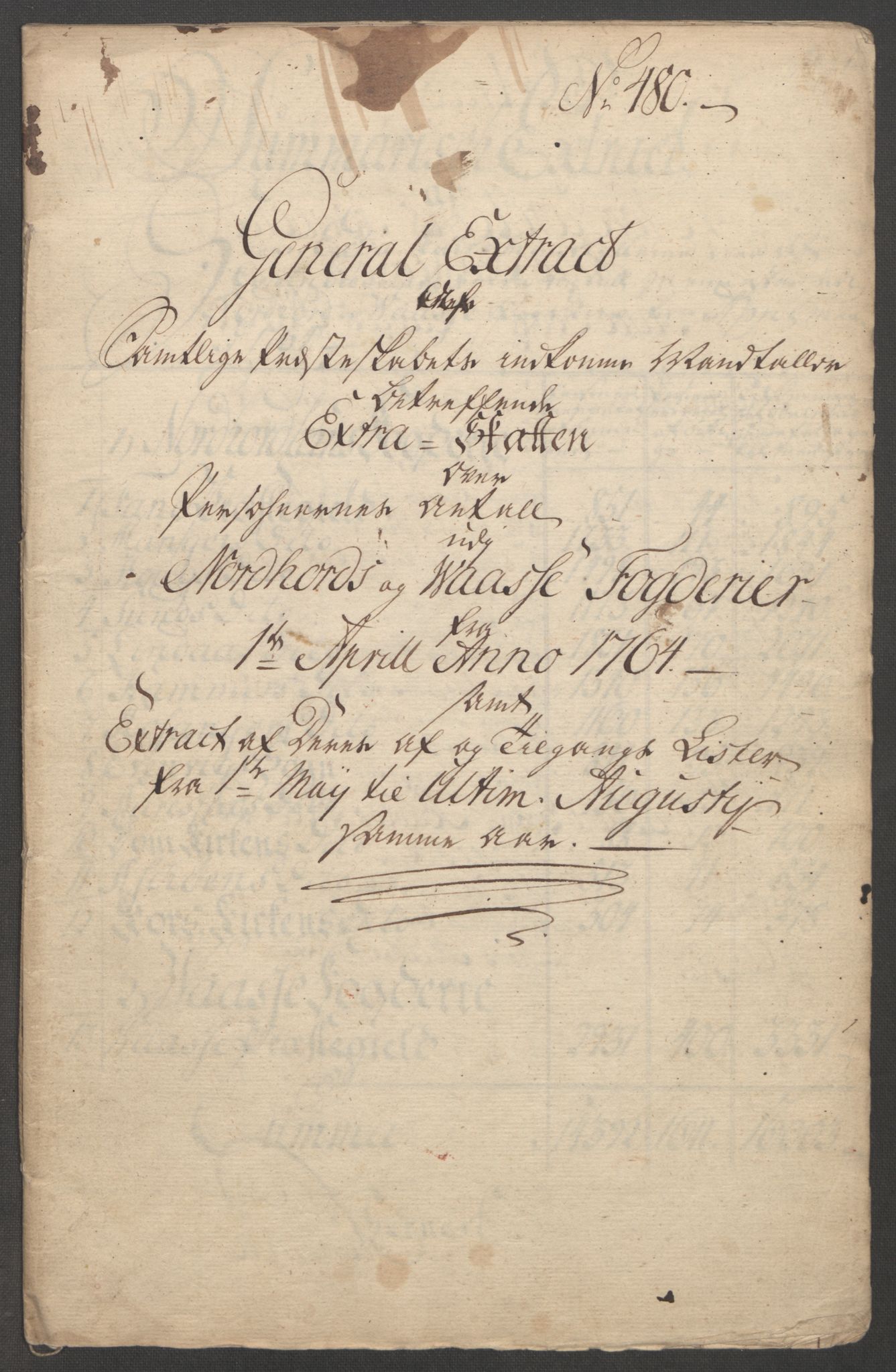 Rentekammeret inntil 1814, Reviderte regnskaper, Fogderegnskap, RA/EA-4092/R51/L3303: Ekstraskatten Nordhordland og Voss, 1762-1772, p. 467