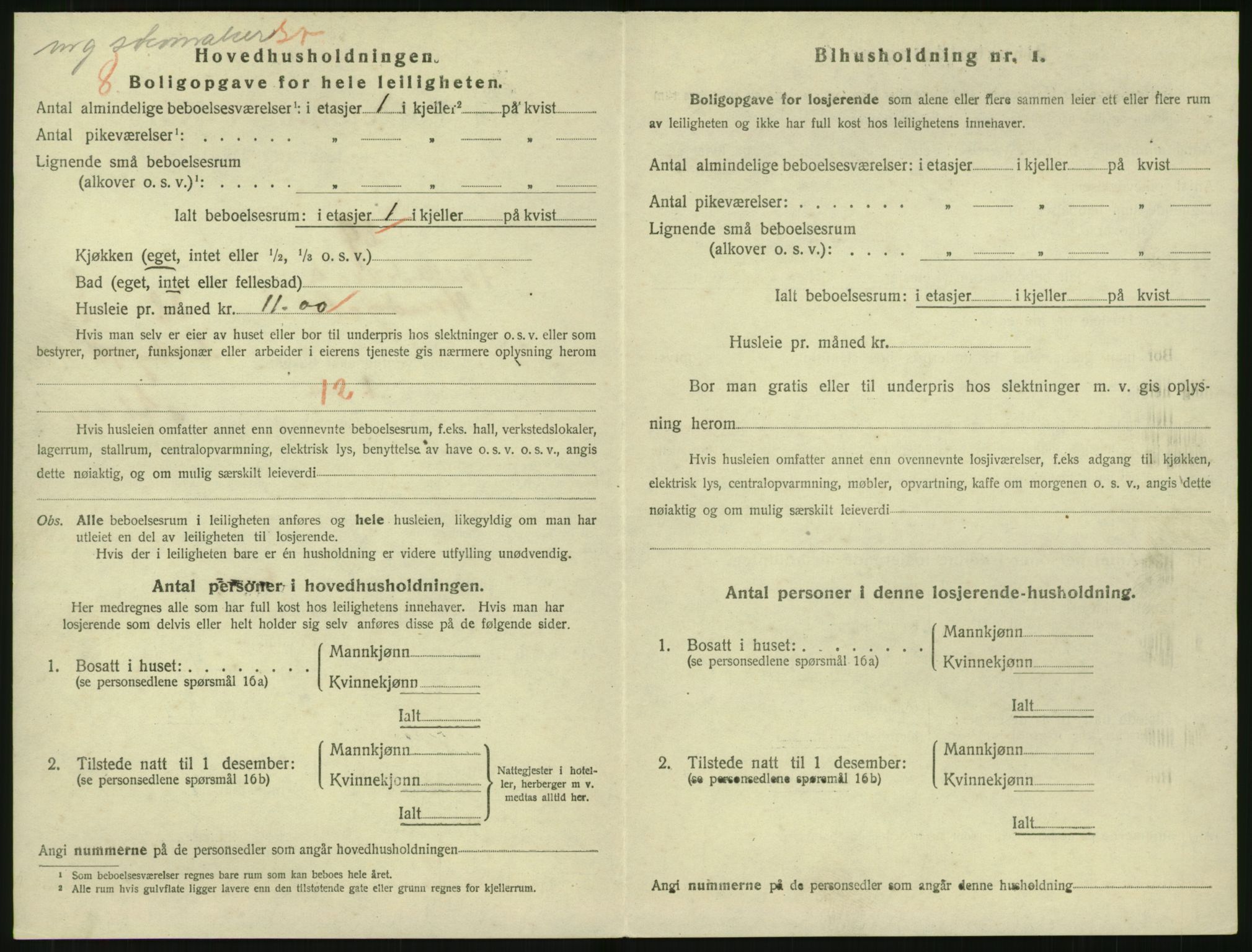 SAK, 1920 census for Tvedestrand, 1920, p. 860