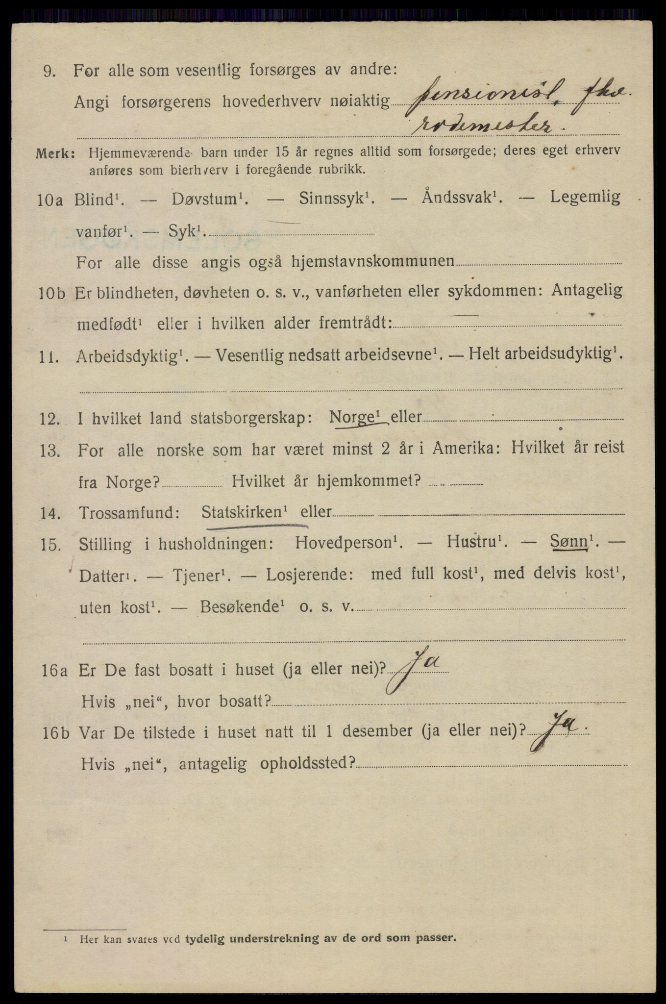 SAO, 1920 census for Aker, 1920, p. 86119