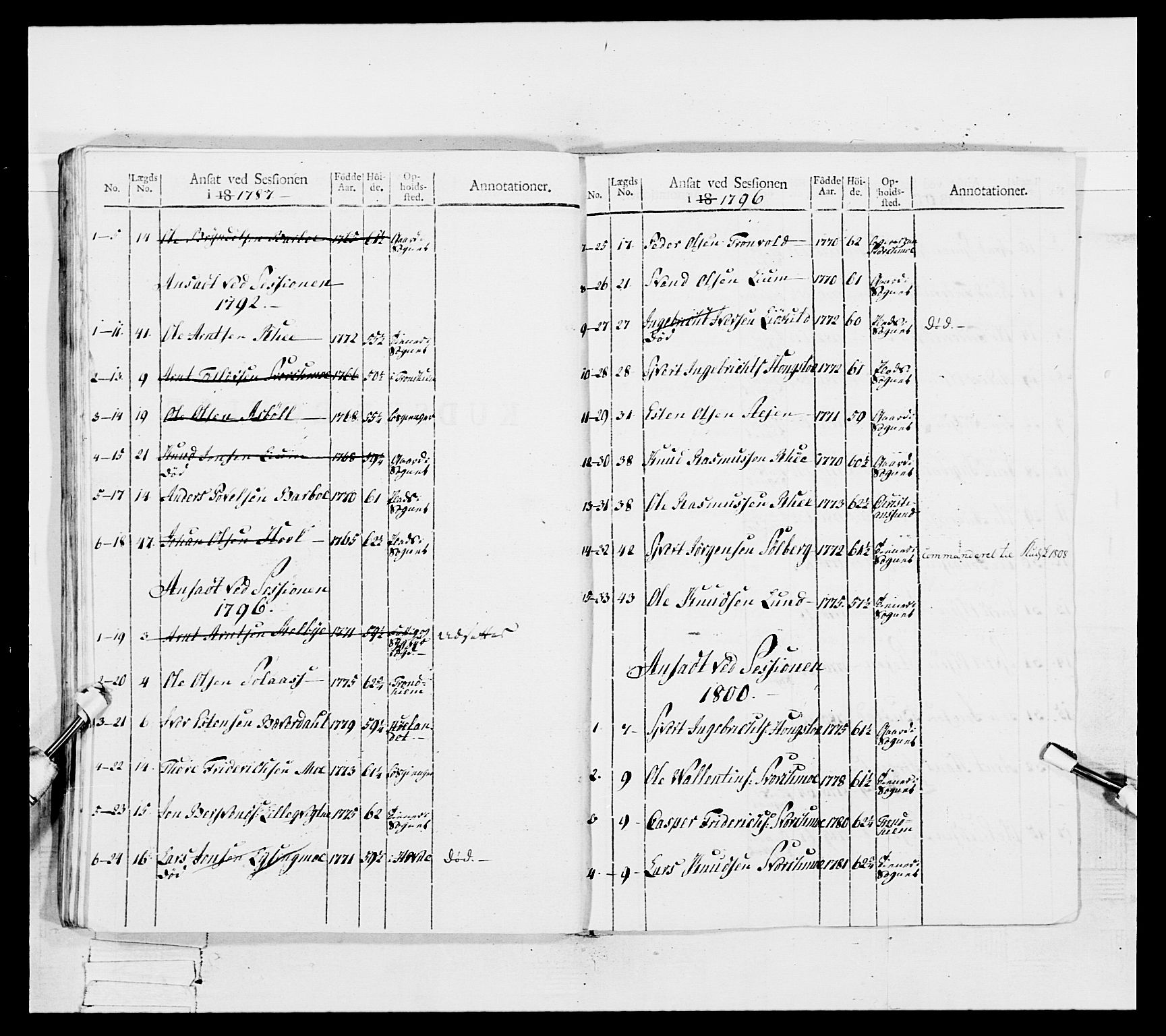 Generalitets- og kommissariatskollegiet, Det kongelige norske kommissariatskollegium, AV/RA-EA-5420/E/Eh/L0082: 2. Trondheimske nasjonale infanteriregiment, 1804, p. 48