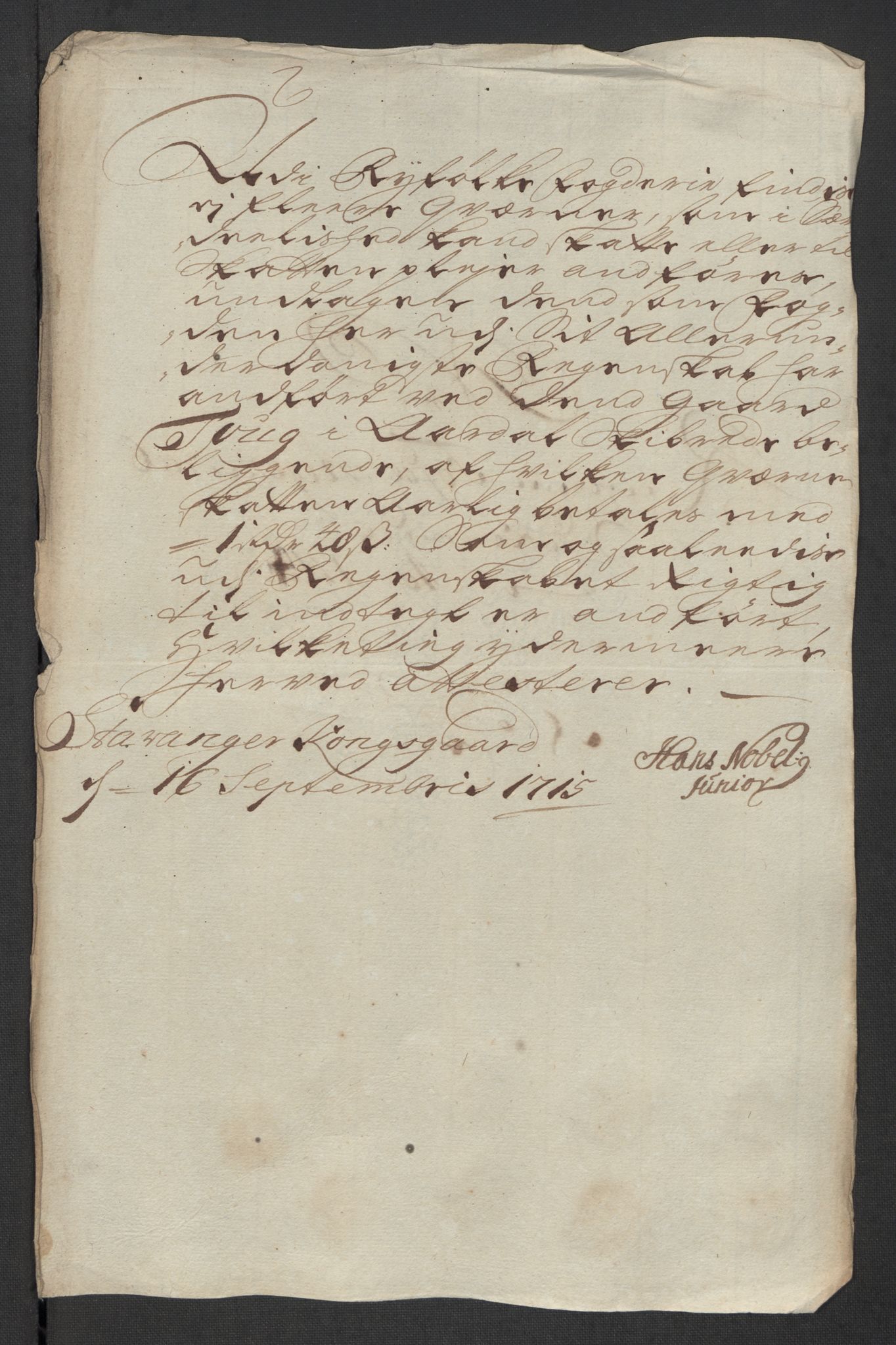 Rentekammeret inntil 1814, Reviderte regnskaper, Fogderegnskap, RA/EA-4092/R47/L2867: Fogderegnskap Ryfylke, 1714, p. 86