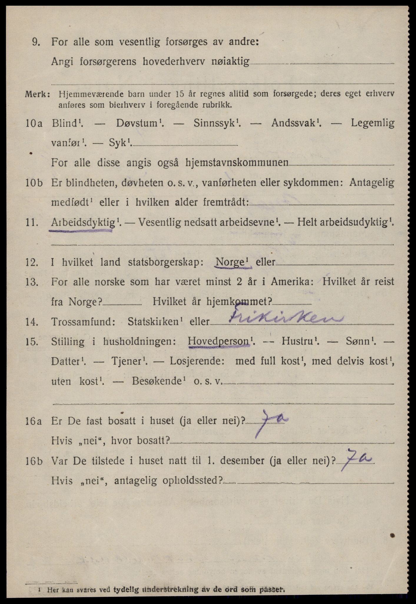 SAT, 1920 census for Hareid, 1920, p. 936