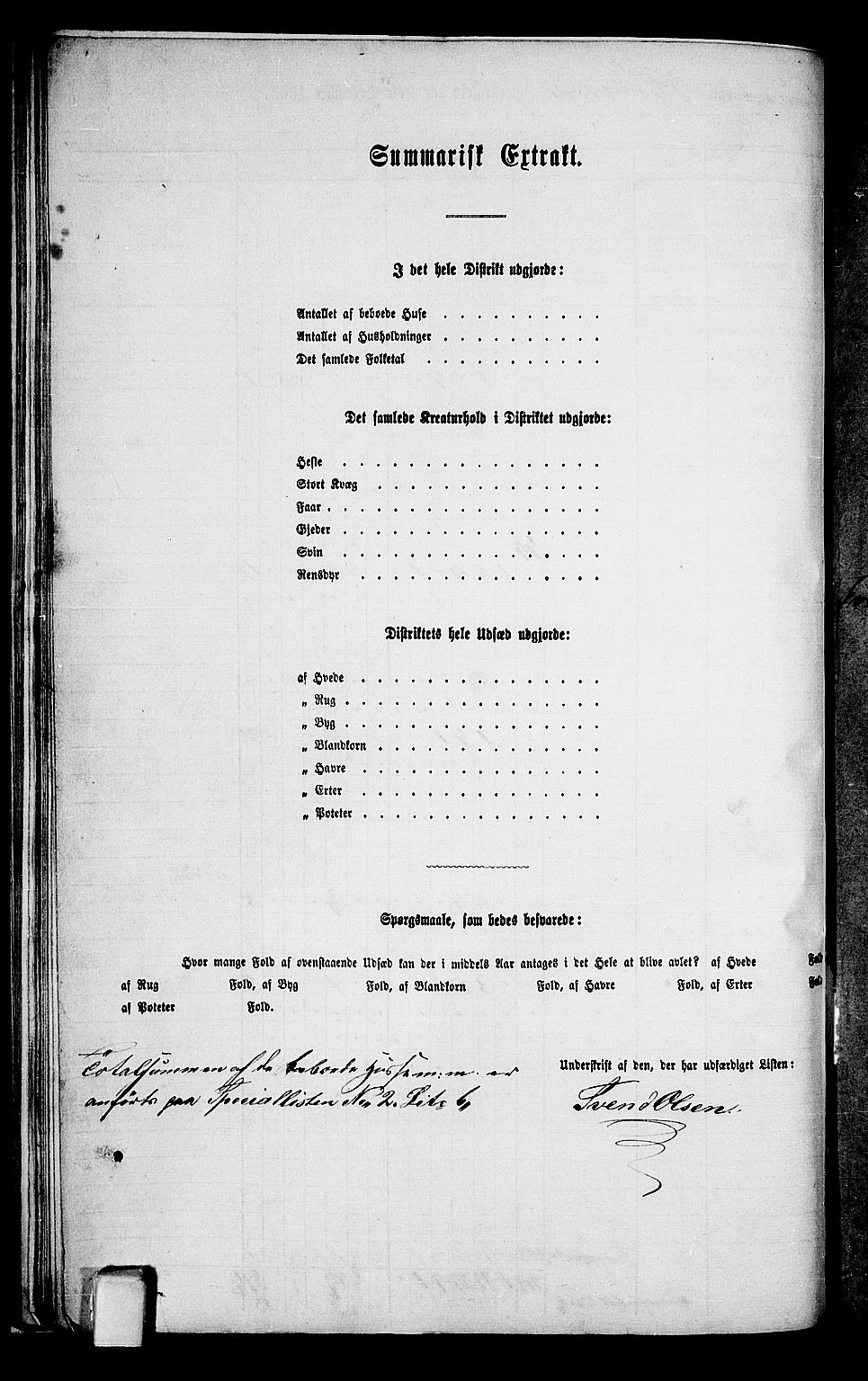 RA, 1865 census for Kviteseid, 1865, p. 39