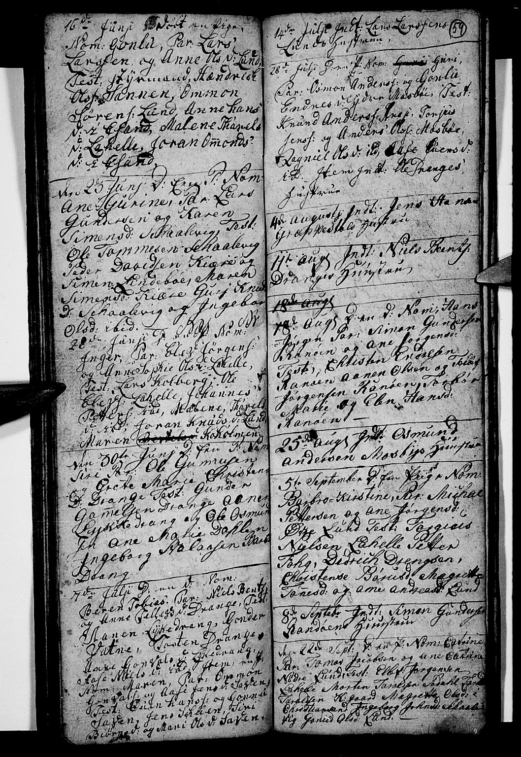 Oddernes sokneprestkontor, AV/SAK-1111-0033/F/Fb/Fba/L0002: Parish register (copy) no. B 2, 1791-1806, p. 59