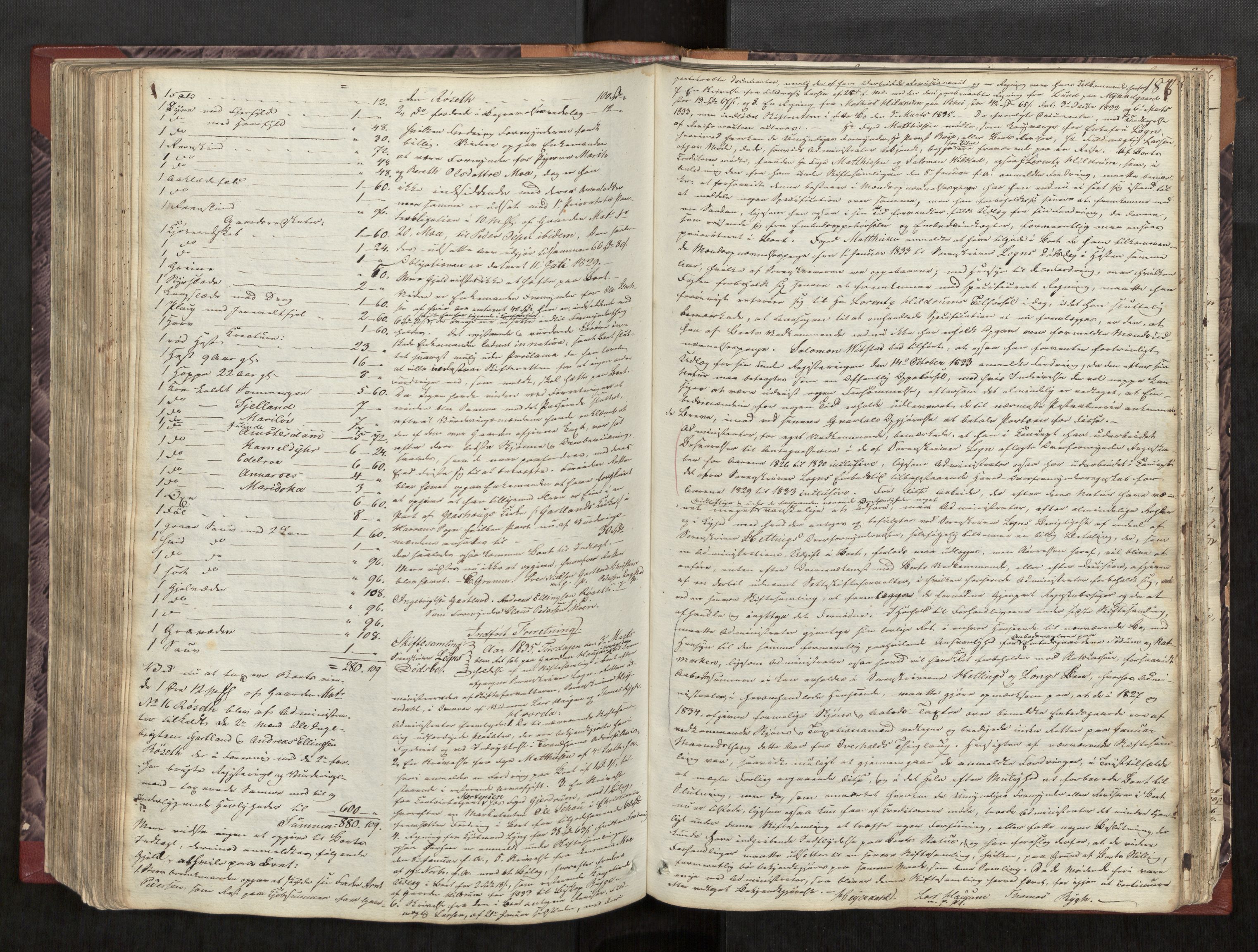 Namdal sorenskriveri, AV/SAT-A-4133/1/3/3B/L0001: Skiftebehandlingsprotokoll, 1828-1837, p. 186