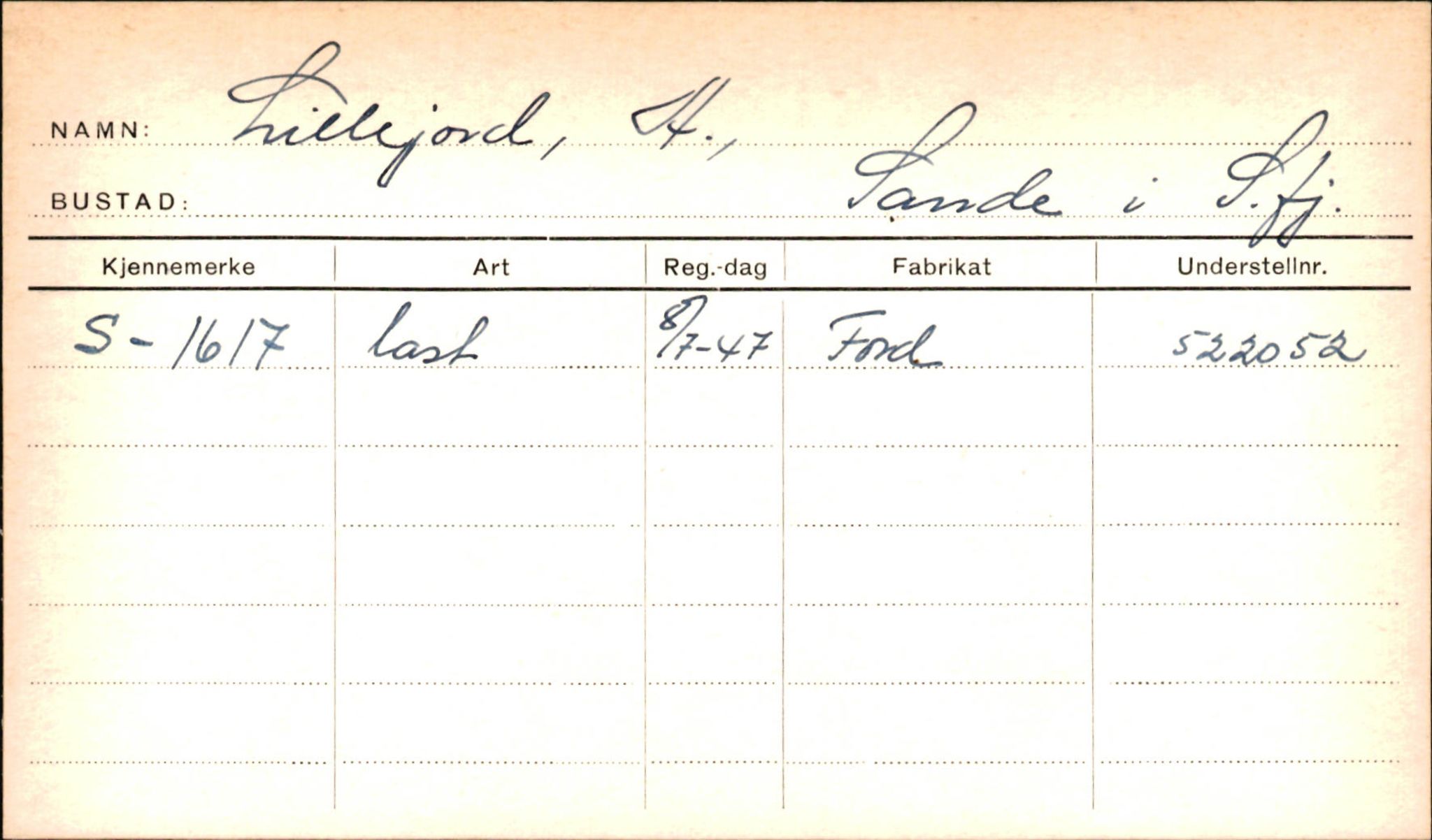 Statens vegvesen, Sogn og Fjordane vegkontor, AV/SAB-A-5301/4/F/L0001B: Eigarregister Fjordane til 1.6.1961, 1930-1961, p. 554