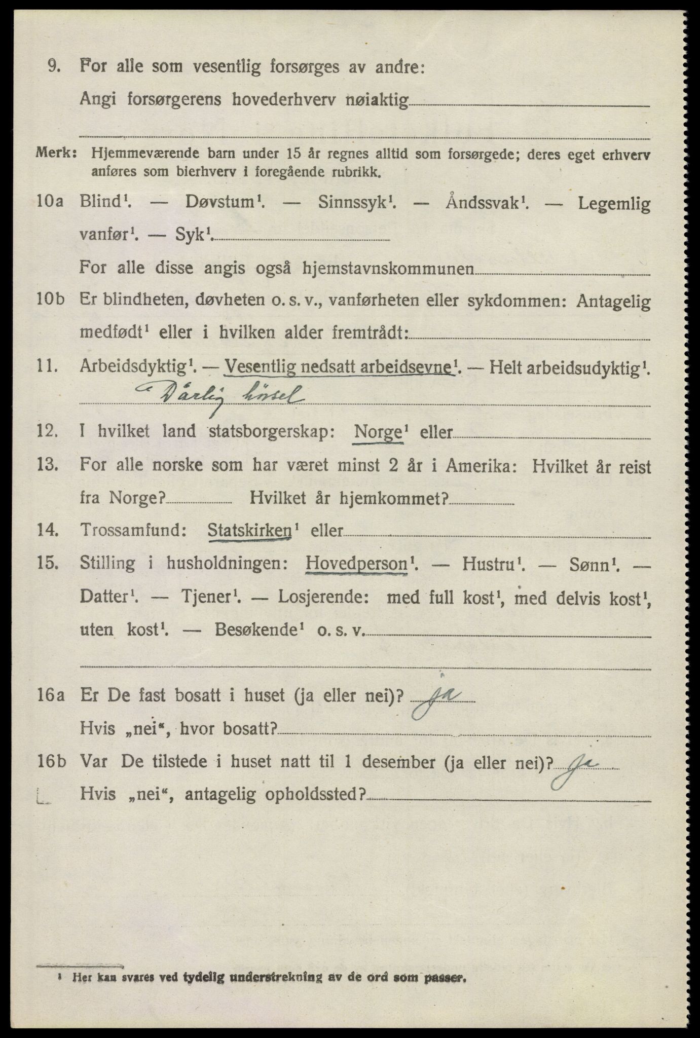 SAO, 1920 census for Ullensaker, 1920, p. 15402