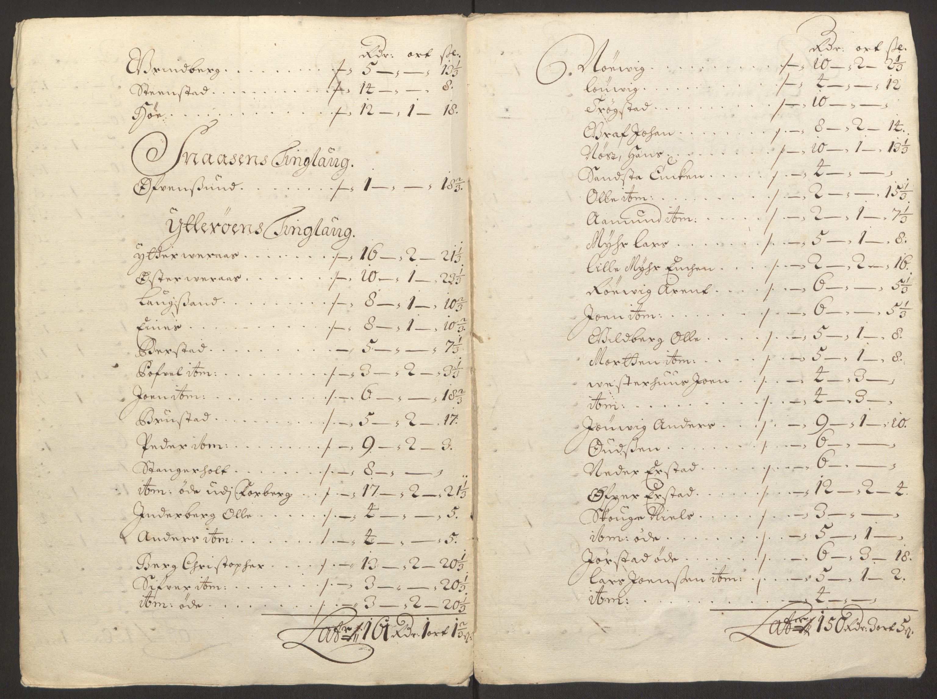 Rentekammeret inntil 1814, Reviderte regnskaper, Fogderegnskap, RA/EA-4092/R63/L4309: Fogderegnskap Inderøy, 1695-1697, p. 329