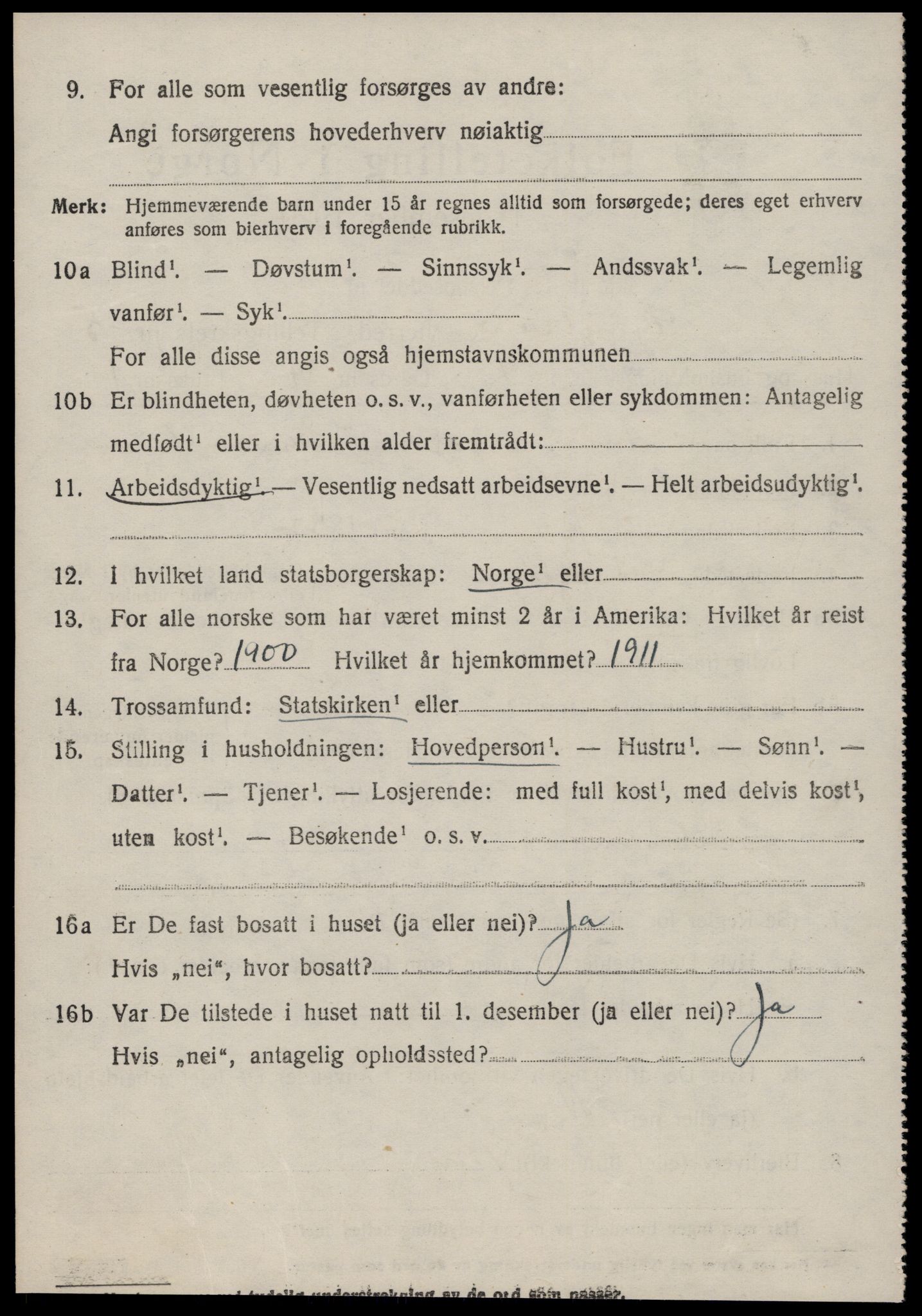 SAT, 1920 census for Sykkylven, 1920, p. 3200