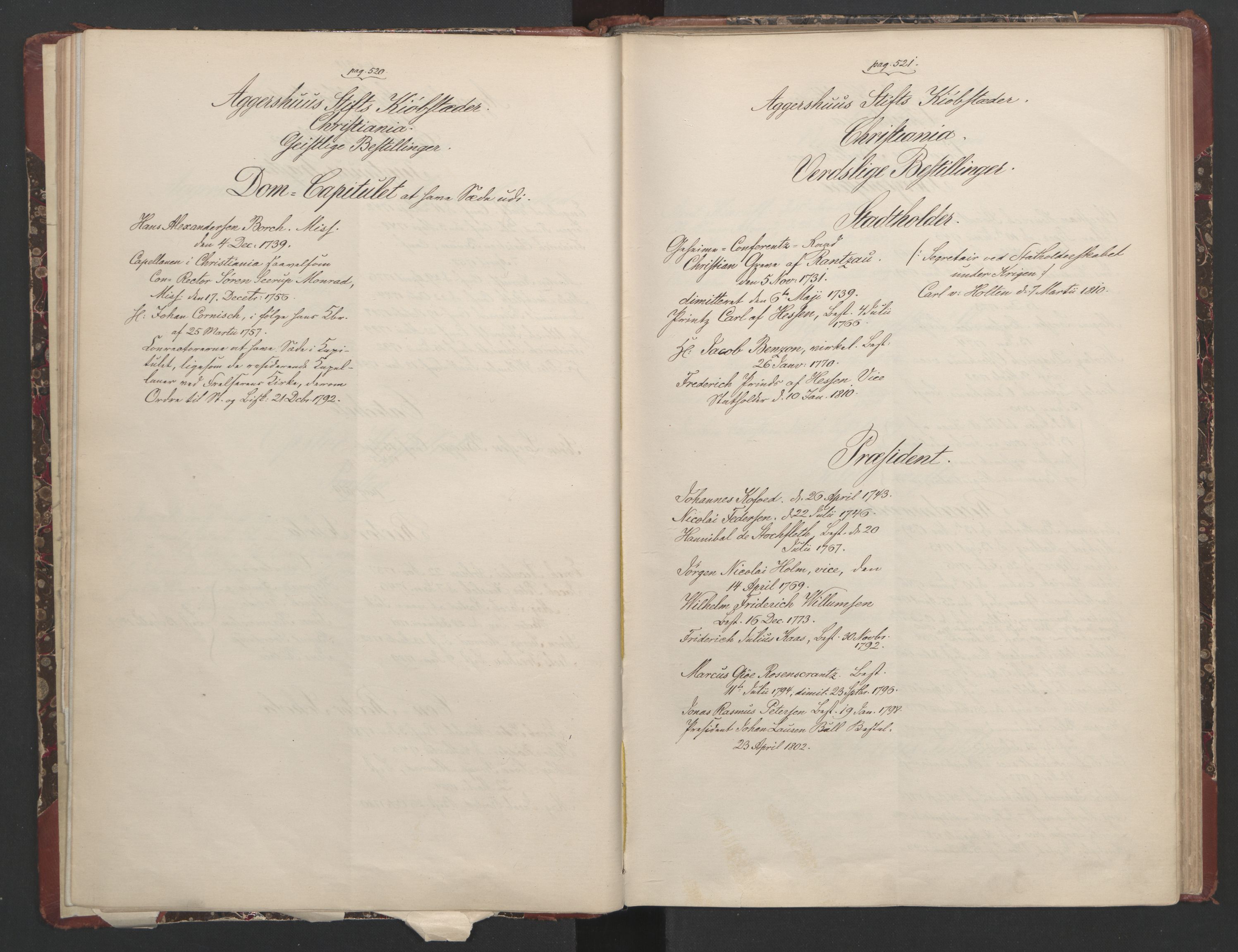 Avskriftsamlingen, AV/RA-EA-4022/F/Fa/L0104: Protokoll over embets- og bestallingsmenn, privilegier, bevillinger i Norge, Vestindia, Færøyene og Island i 18. og 19. århundre, 1700-1900, p. 22