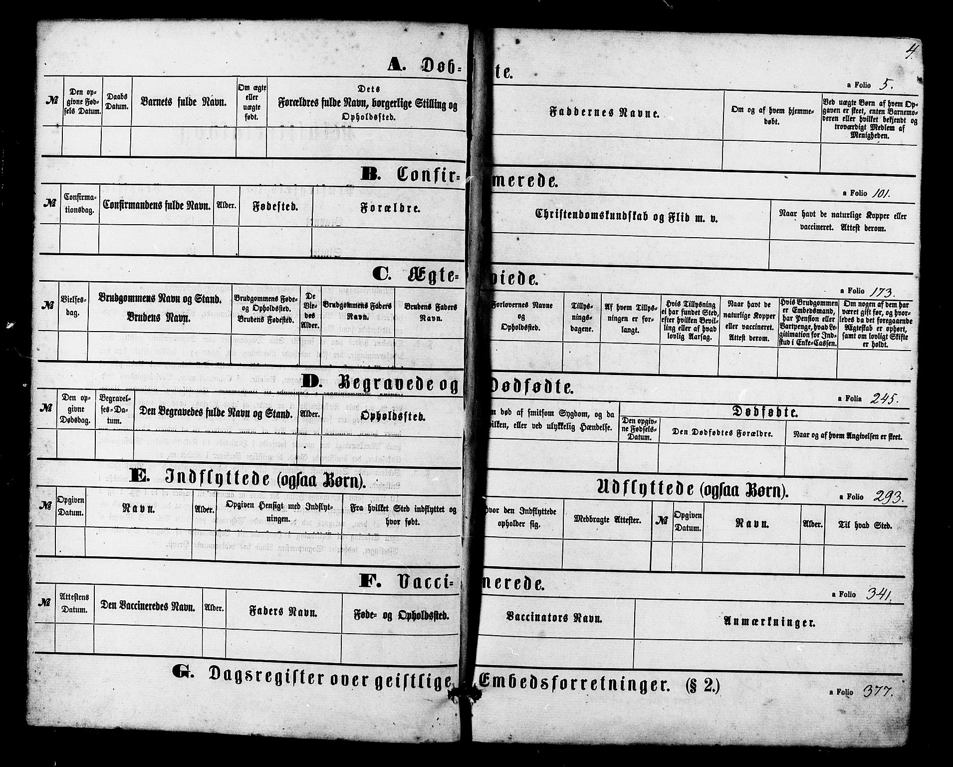 Ministerialprotokoller, klokkerbøker og fødselsregistre - Møre og Romsdal, AV/SAT-A-1454/536/L0498: Parish register (official) no. 536A07, 1862-1875, p. 4