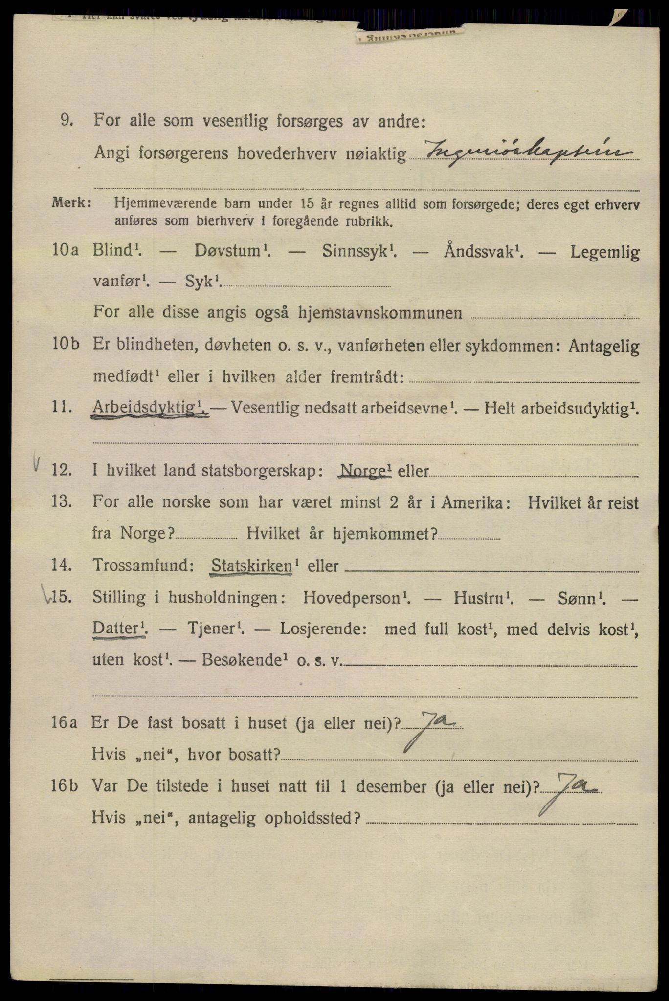 SAO, 1920 census for Kristiania, 1920, p. 312772