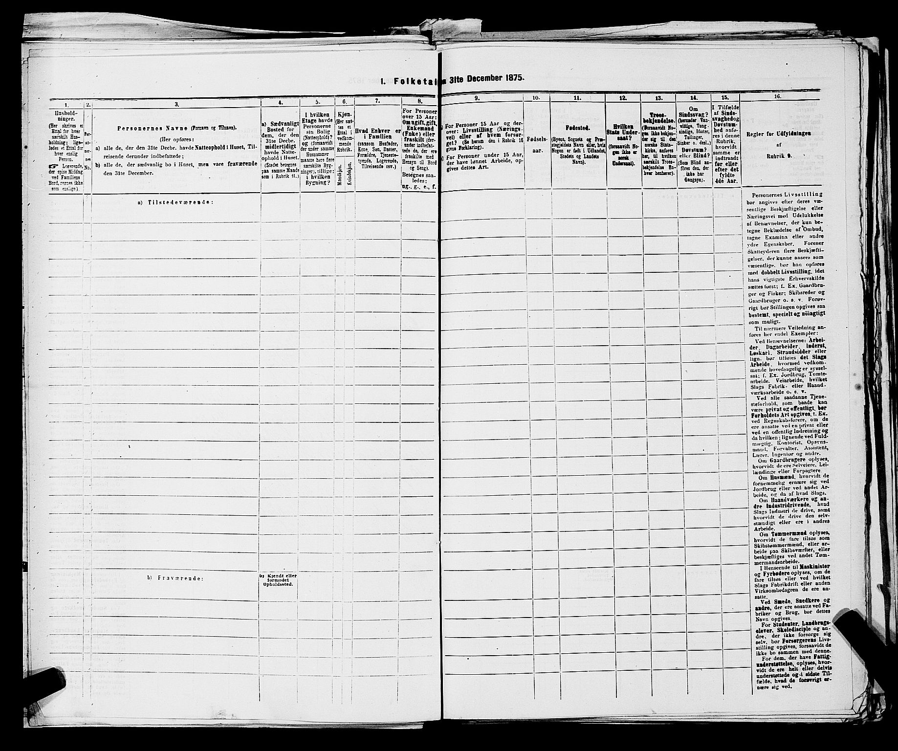 RA, 1875 census for 0301 Kristiania, 1875, p. 2840