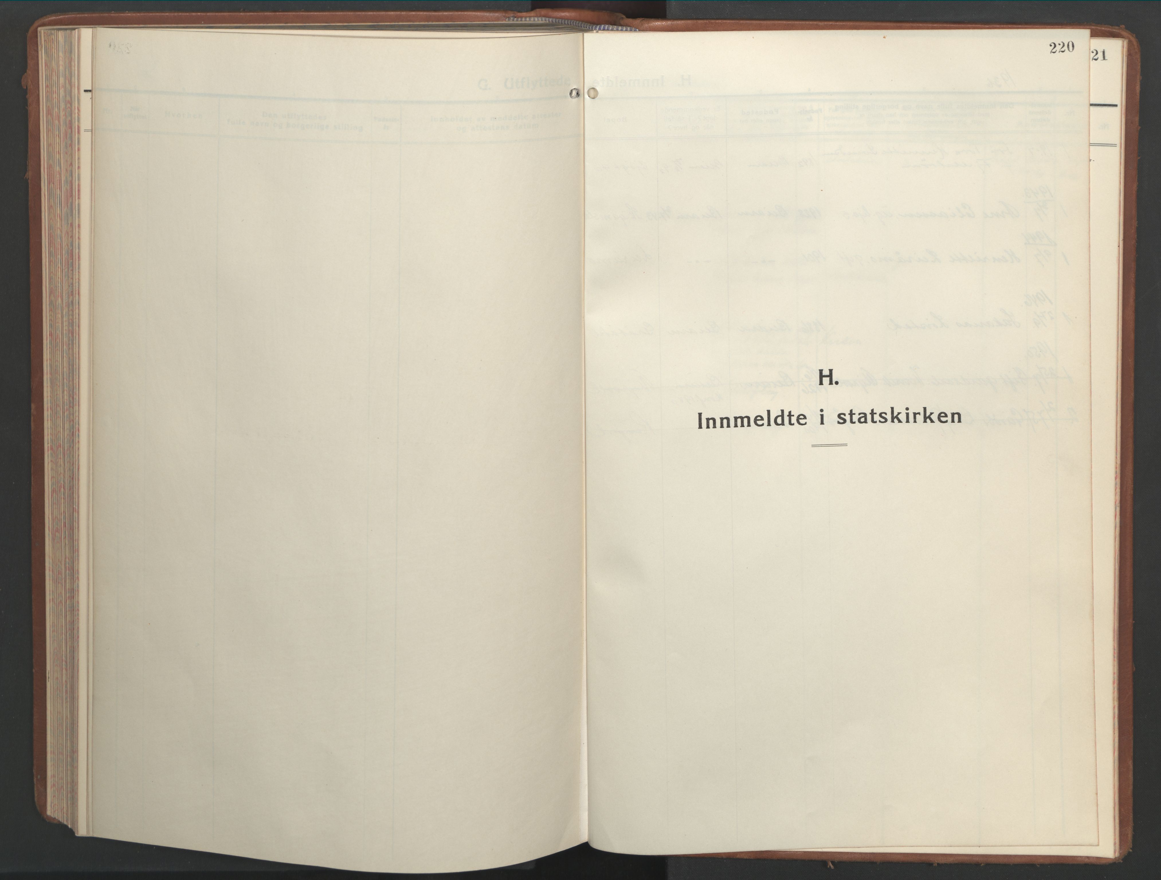 Ministerialprotokoller, klokkerbøker og fødselsregistre - Nordland, SAT/A-1459/846/L0657: Parish register (copy) no. 846C07, 1936-1952, p. 220