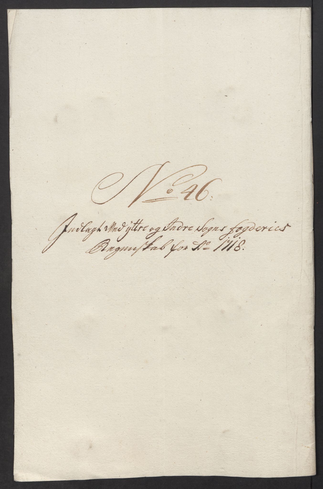 Rentekammeret inntil 1814, Reviderte regnskaper, Fogderegnskap, RA/EA-4092/R52/L3321: Fogderegnskap Sogn, 1717-1718, p. 730