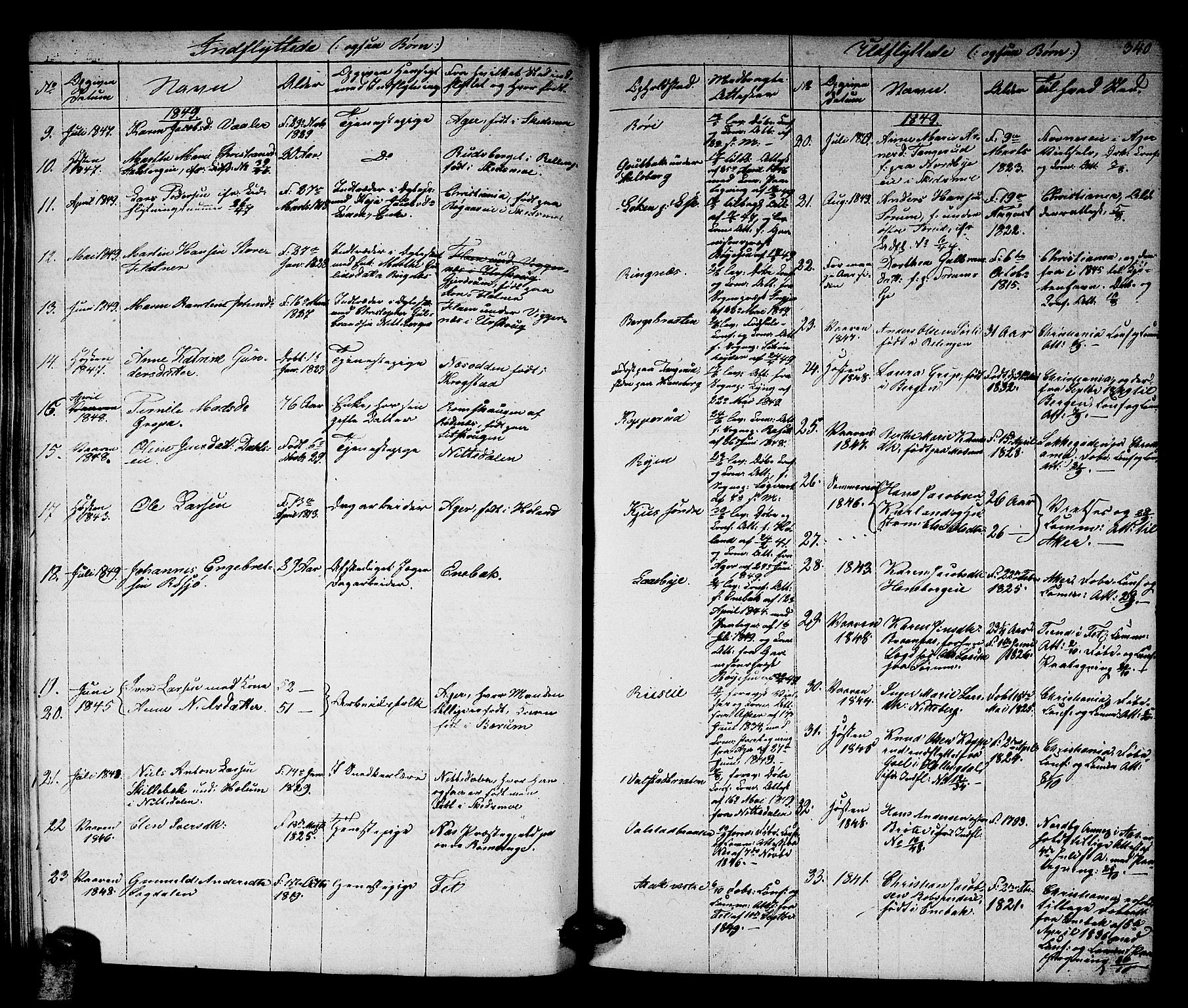 Skedsmo prestekontor Kirkebøker, SAO/A-10033a/G/Ga/L0001: Parish register (copy) no. I 1, 1830-1854, p. 341