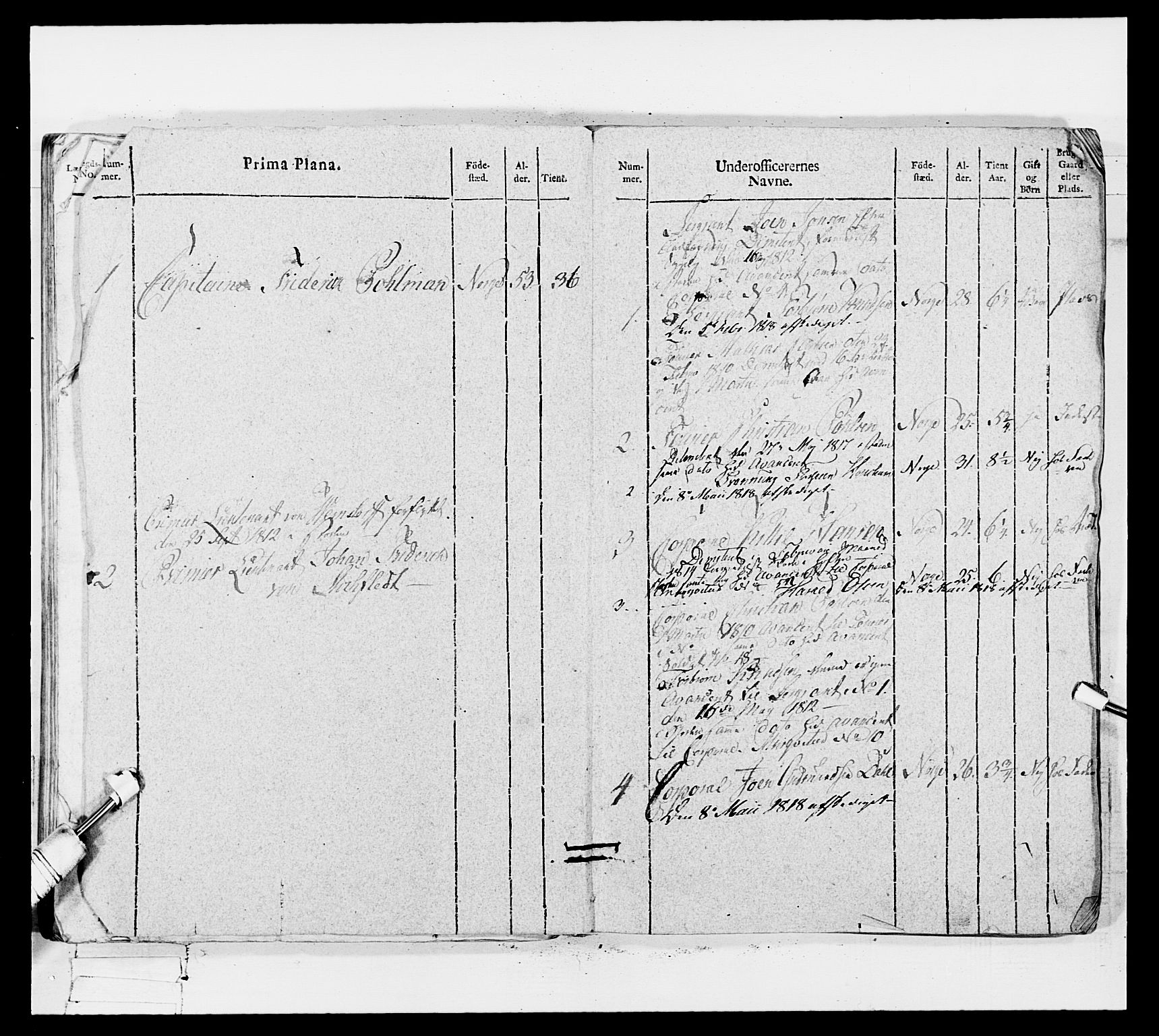 Generalitets- og kommissariatskollegiet, Det kongelige norske kommissariatskollegium, AV/RA-EA-5420/E/Eh/L0117: Telemarkske nasjonale infanteriregiment, 1812-1814, p. 349