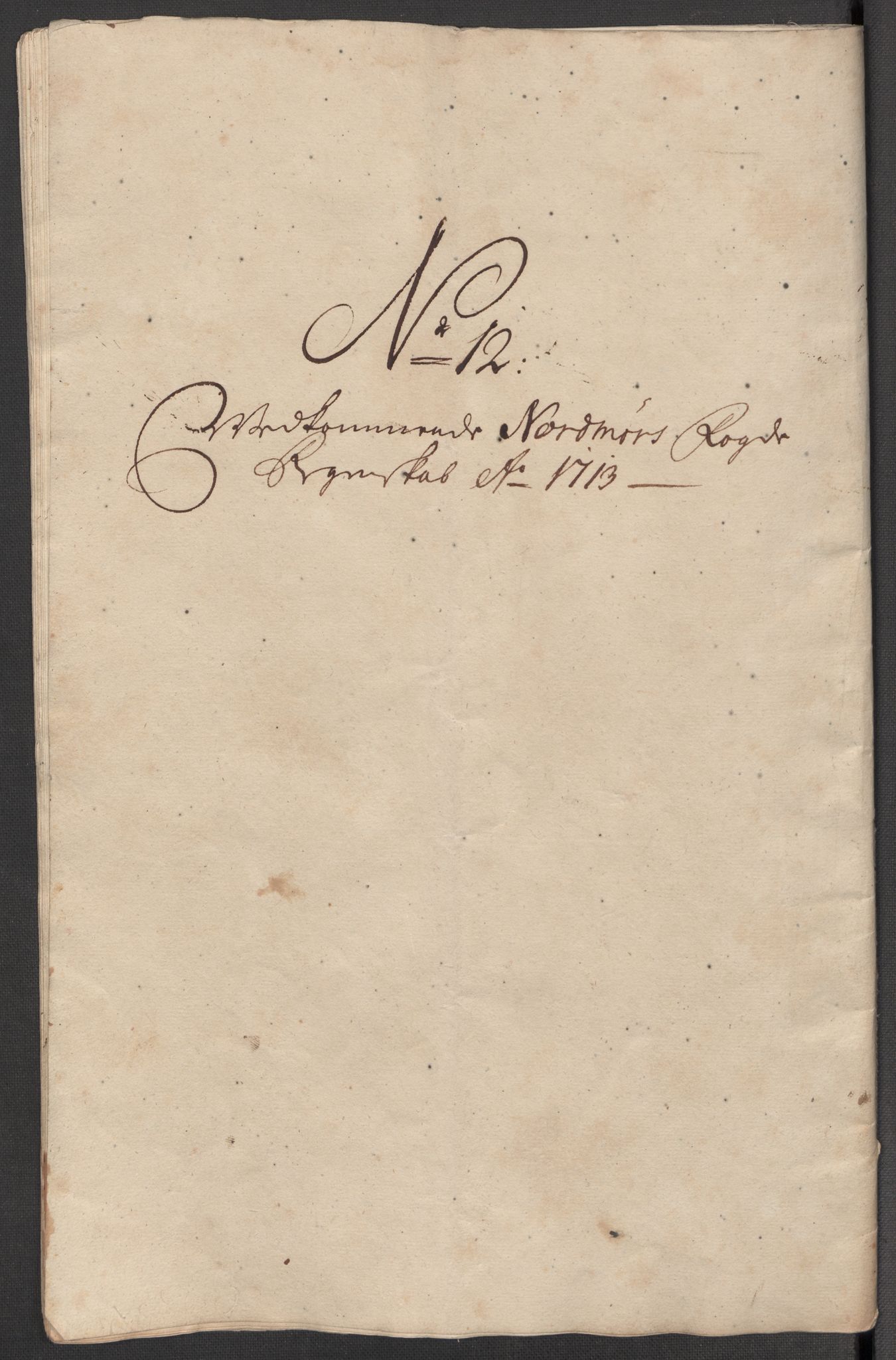 Rentekammeret inntil 1814, Reviderte regnskaper, Fogderegnskap, RA/EA-4092/R56/L3747: Fogderegnskap Nordmøre, 1713, p. 128