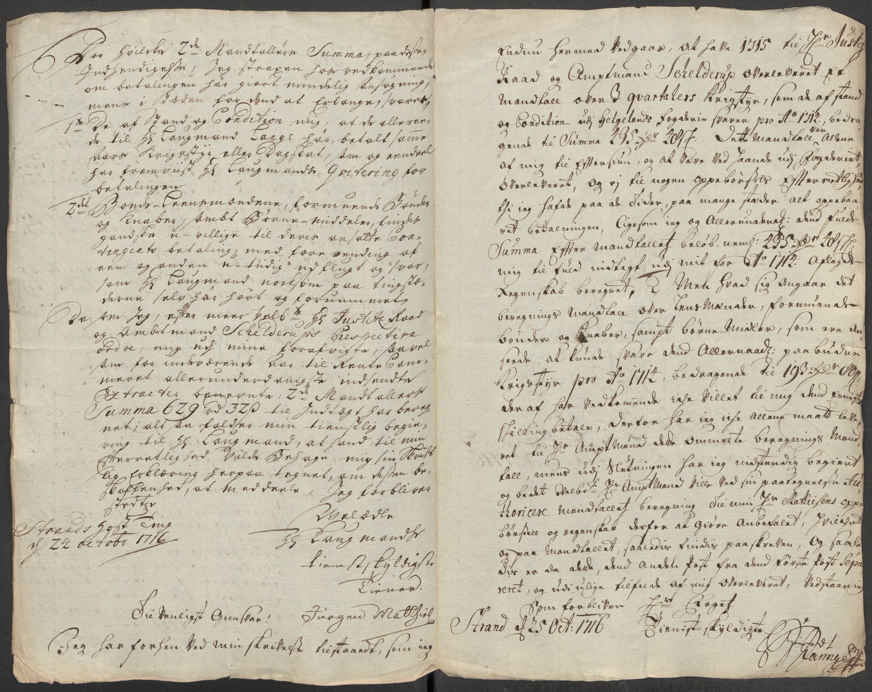 Rentekammeret inntil 1814, Reviderte regnskaper, Fogderegnskap, AV/RA-EA-4092/R65/L4514: Fogderegnskap Helgeland, 1716, p. 317